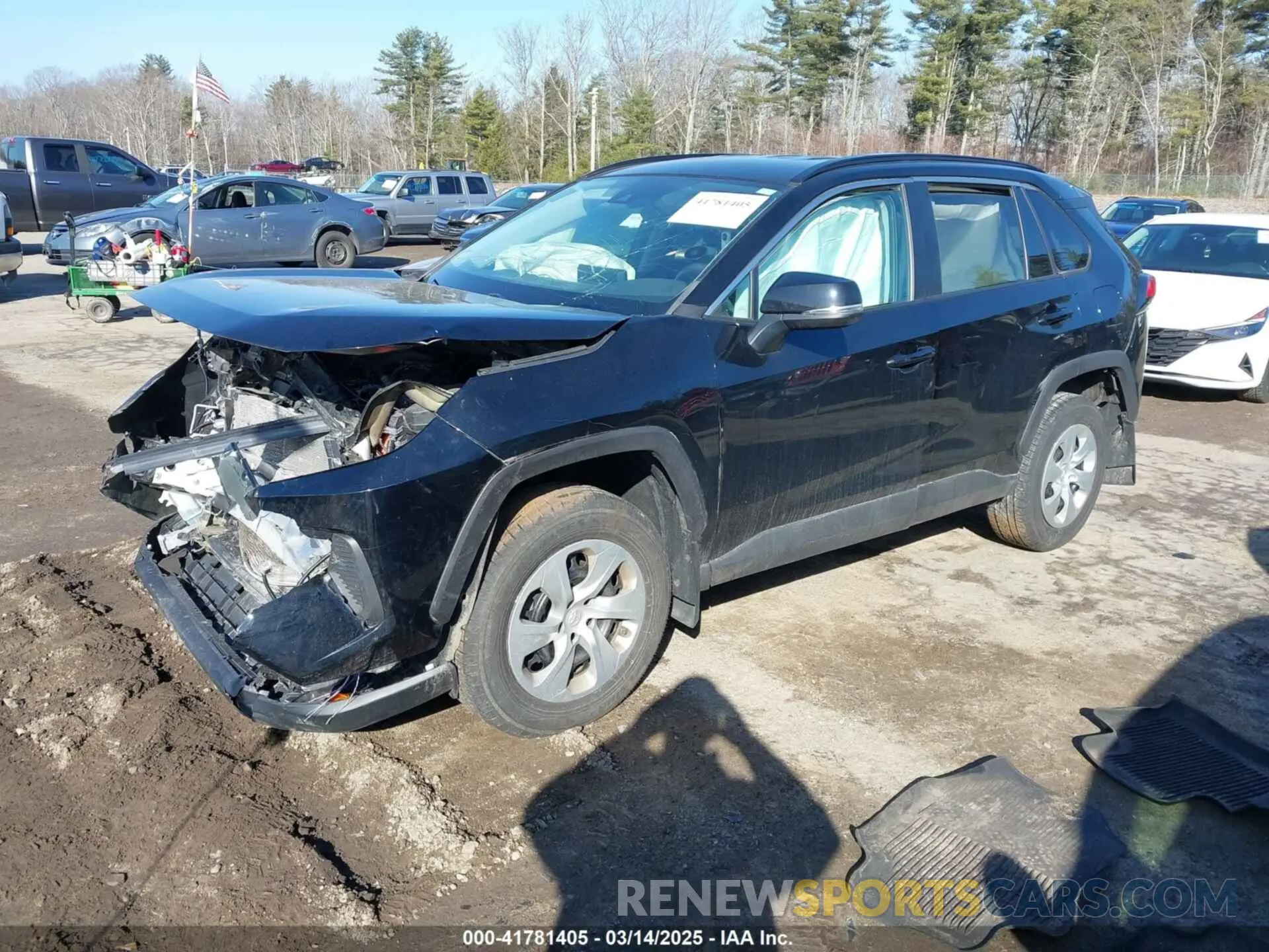 2 Photograph of a damaged car 2T3G1RFV1KC054006 TOYOTA RAV4 2019