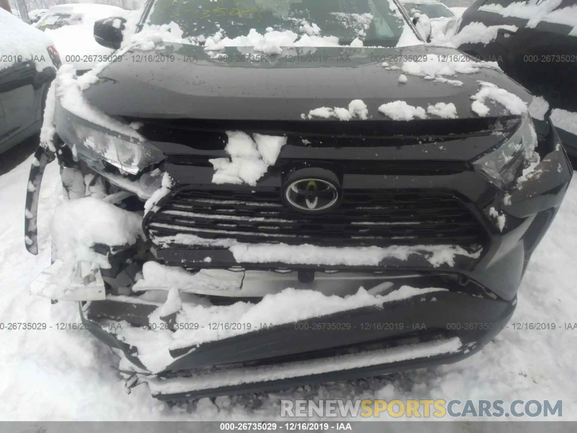 6 Photograph of a damaged car 2T3G1RFV1KW006343 TOYOTA RAV4 2019