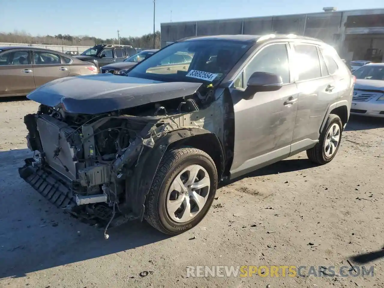 1 Photograph of a damaged car 2T3G1RFV1KW010697 TOYOTA RAV4 2019