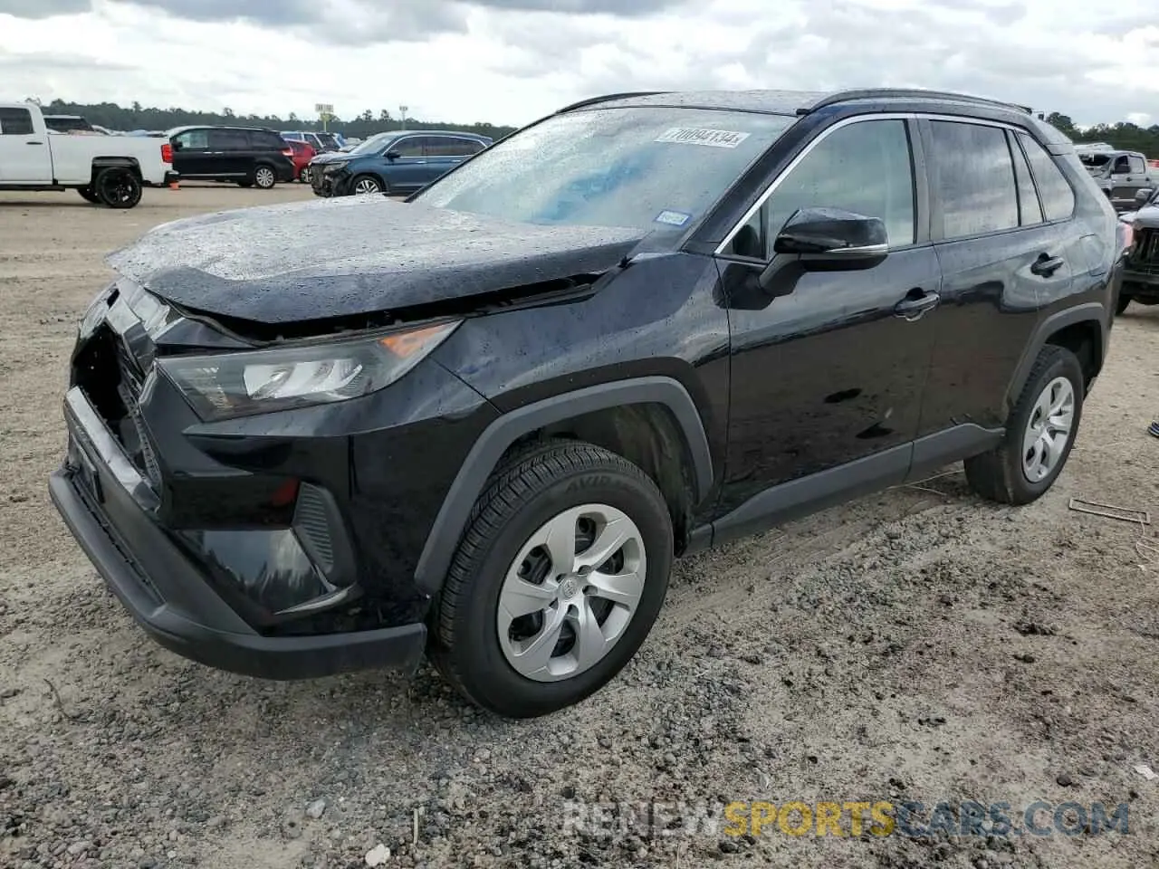 1 Photograph of a damaged car 2T3G1RFV1KW038354 TOYOTA RAV4 2019