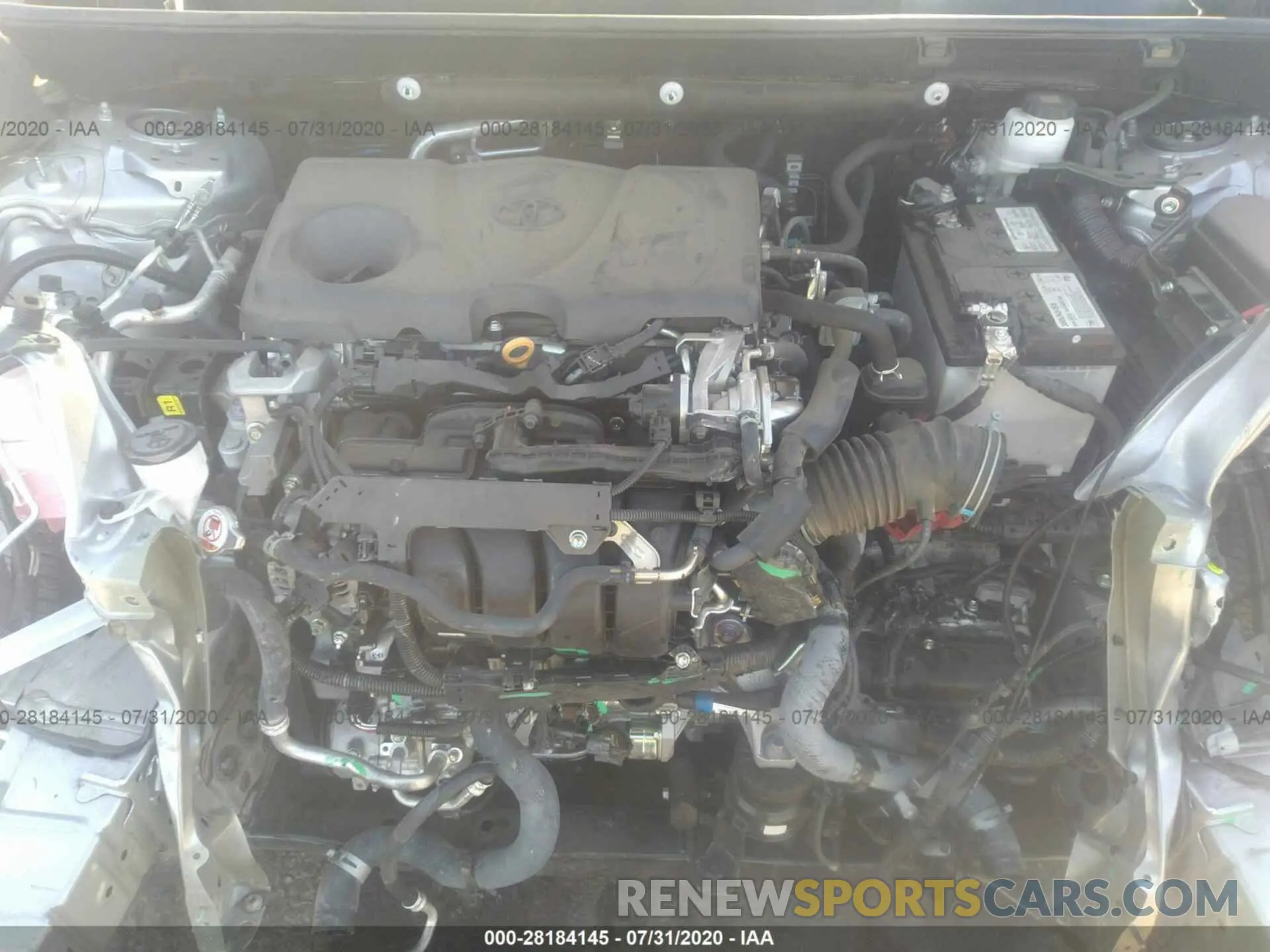 10 Photograph of a damaged car 2T3G1RFV1KW048334 TOYOTA RAV4 2019