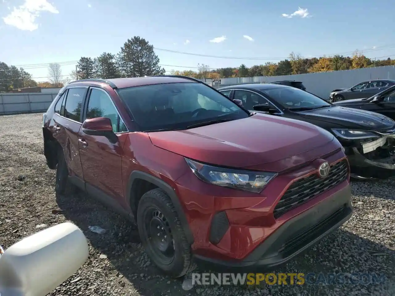 1 Photograph of a damaged car 2T3G1RFV1KW062475 TOYOTA RAV4 2019