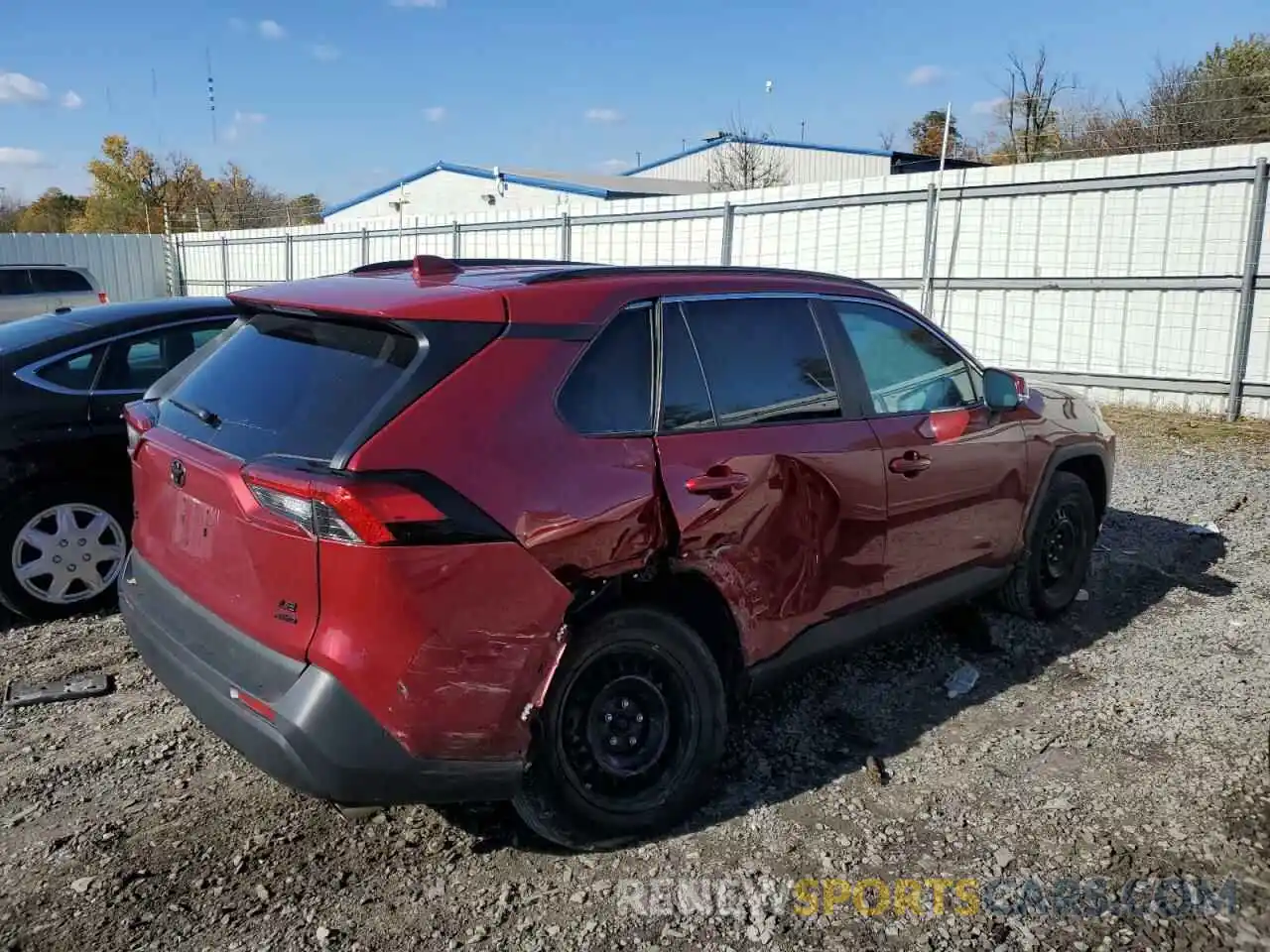 4 Photograph of a damaged car 2T3G1RFV1KW062475 TOYOTA RAV4 2019