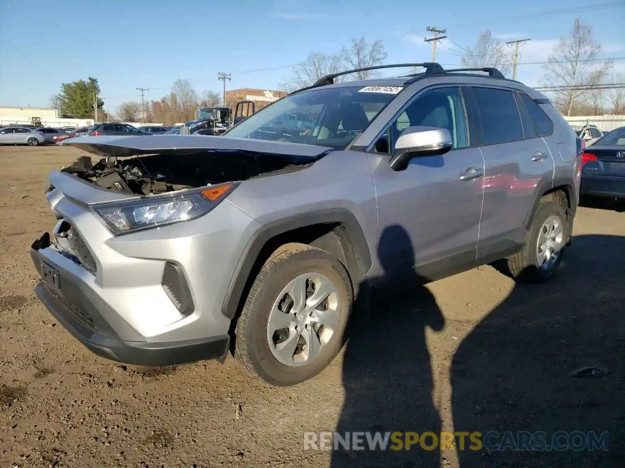 1 Photograph of a damaged car 2T3G1RFV1KW062783 TOYOTA RAV4 2019