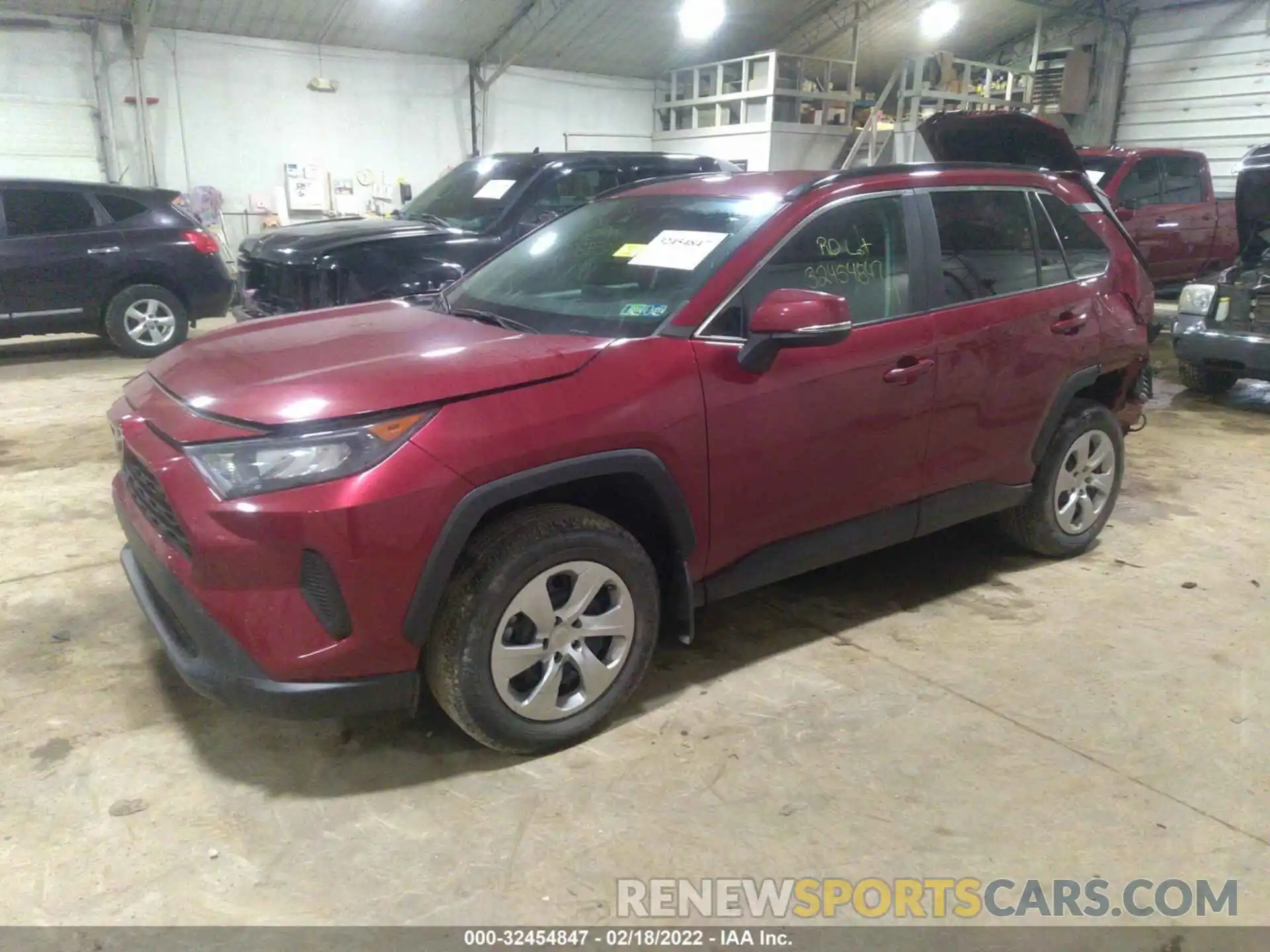 2 Photograph of a damaged car 2T3G1RFV1KW080409 TOYOTA RAV4 2019