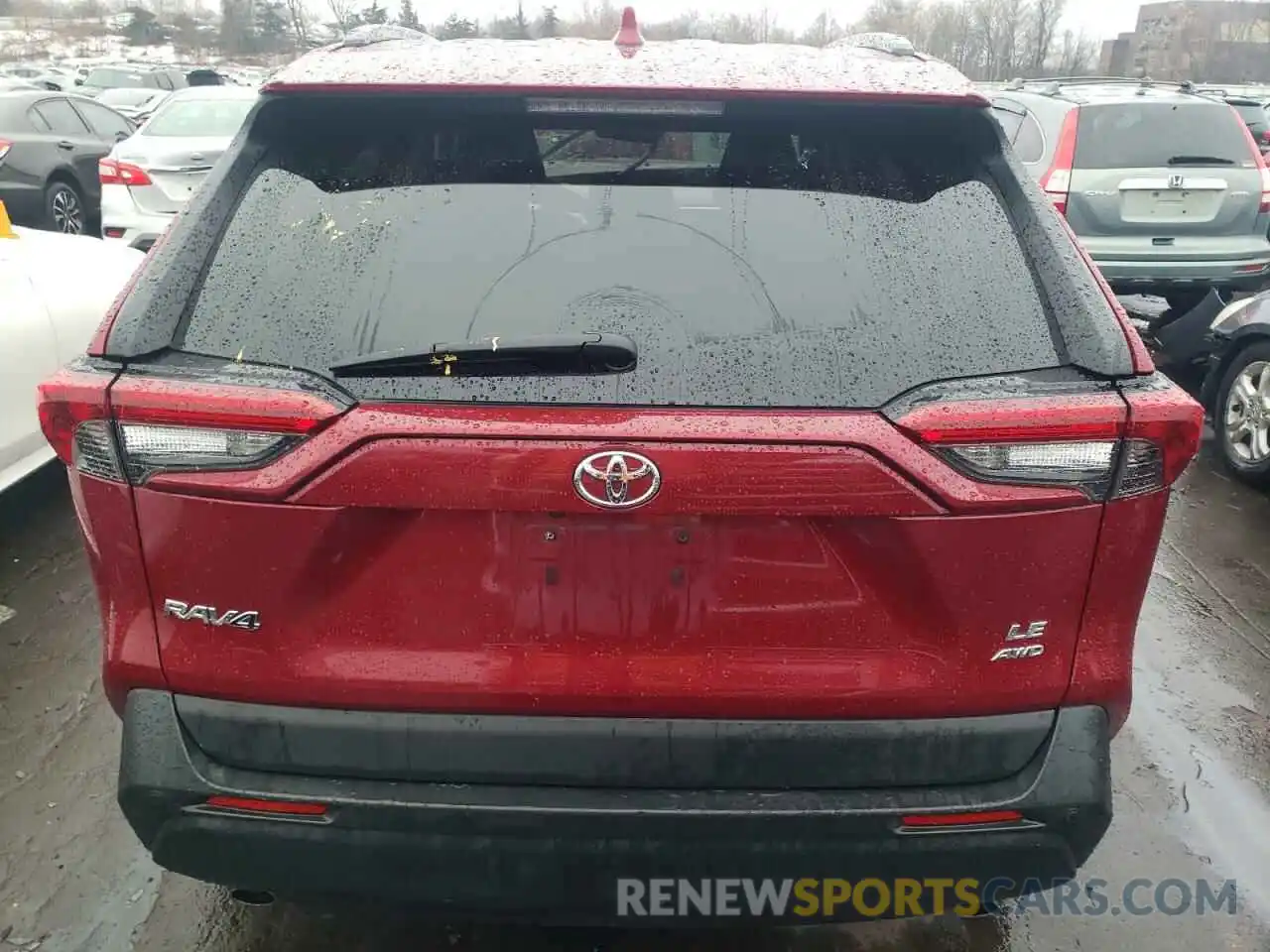 6 Photograph of a damaged car 2T3G1RFV2KC013710 TOYOTA RAV4 2019