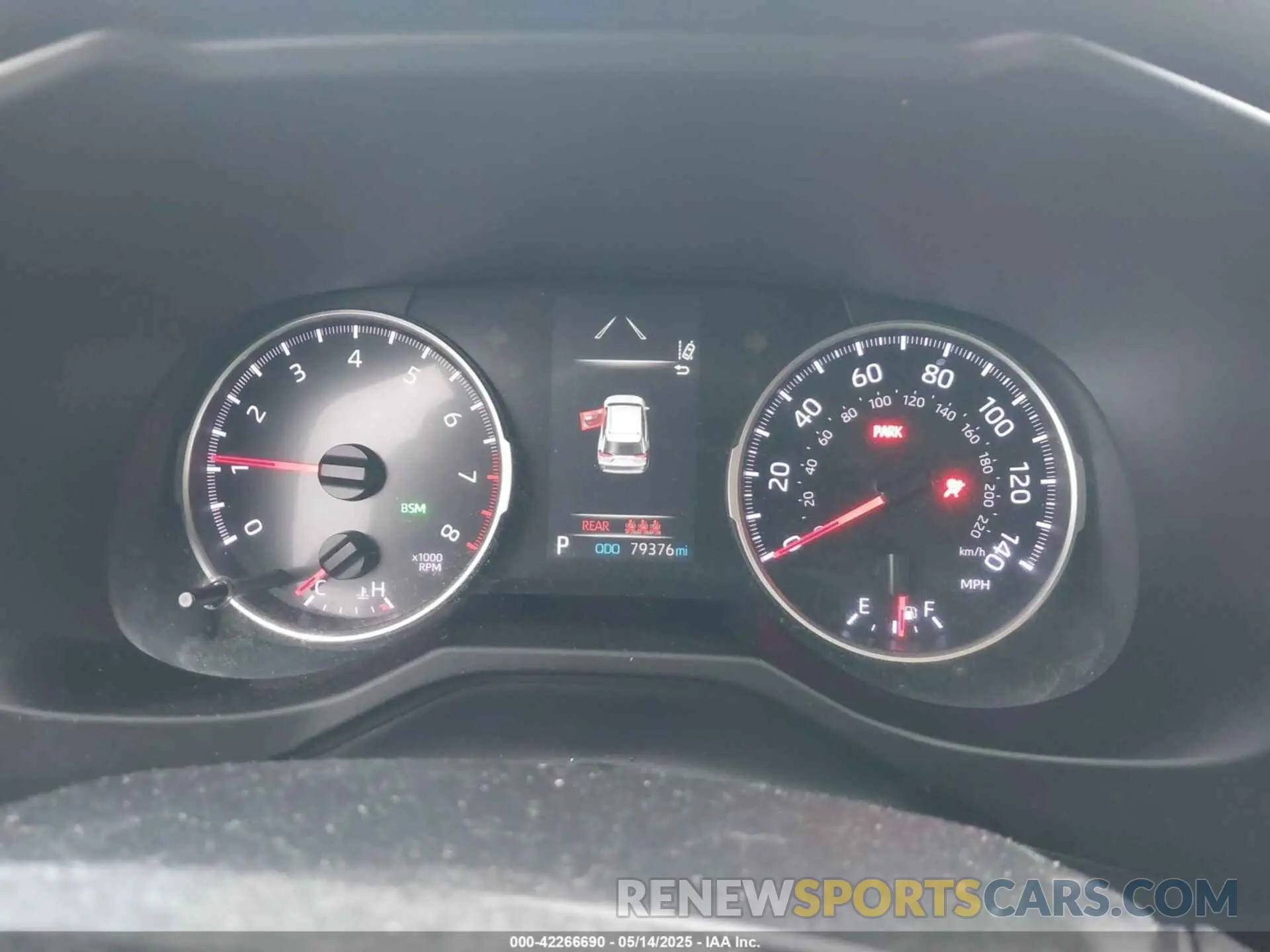 7 Photograph of a damaged car 2T3G1RFV2KC017563 TOYOTA RAV4 2019