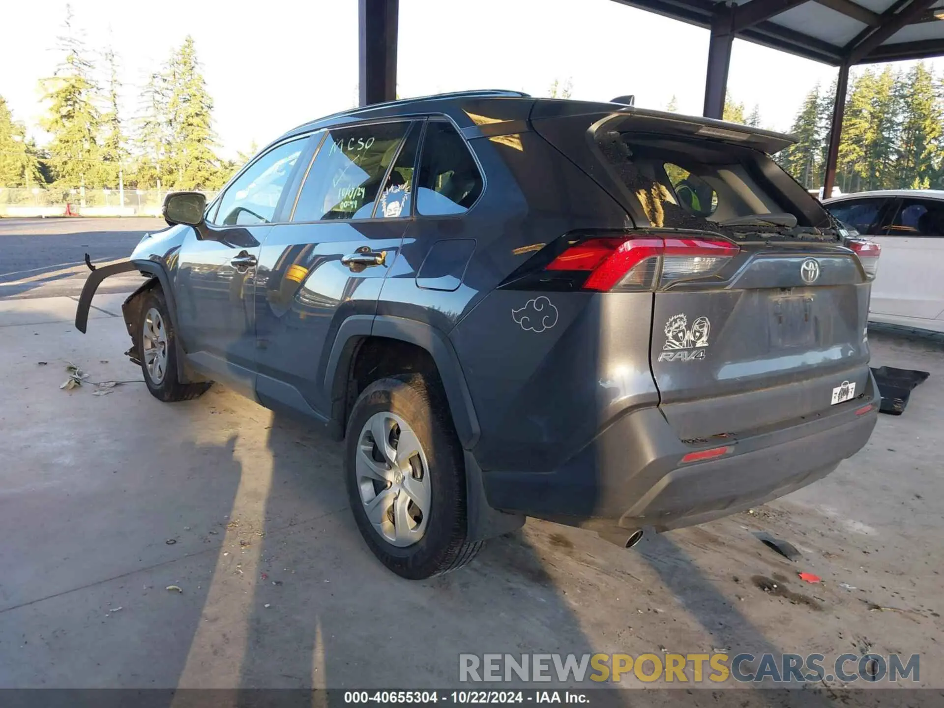 3 Photograph of a damaged car 2T3G1RFV2KC044729 TOYOTA RAV4 2019
