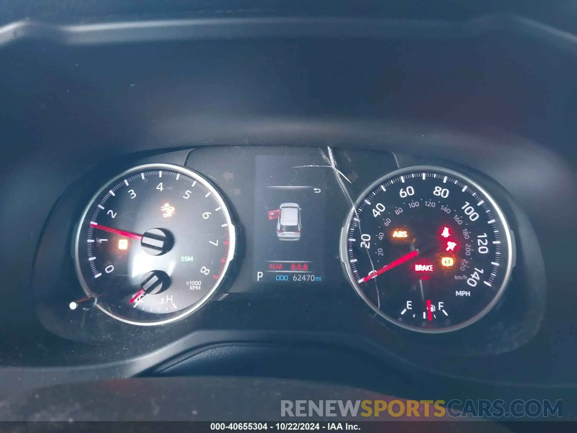 7 Photograph of a damaged car 2T3G1RFV2KC044729 TOYOTA RAV4 2019