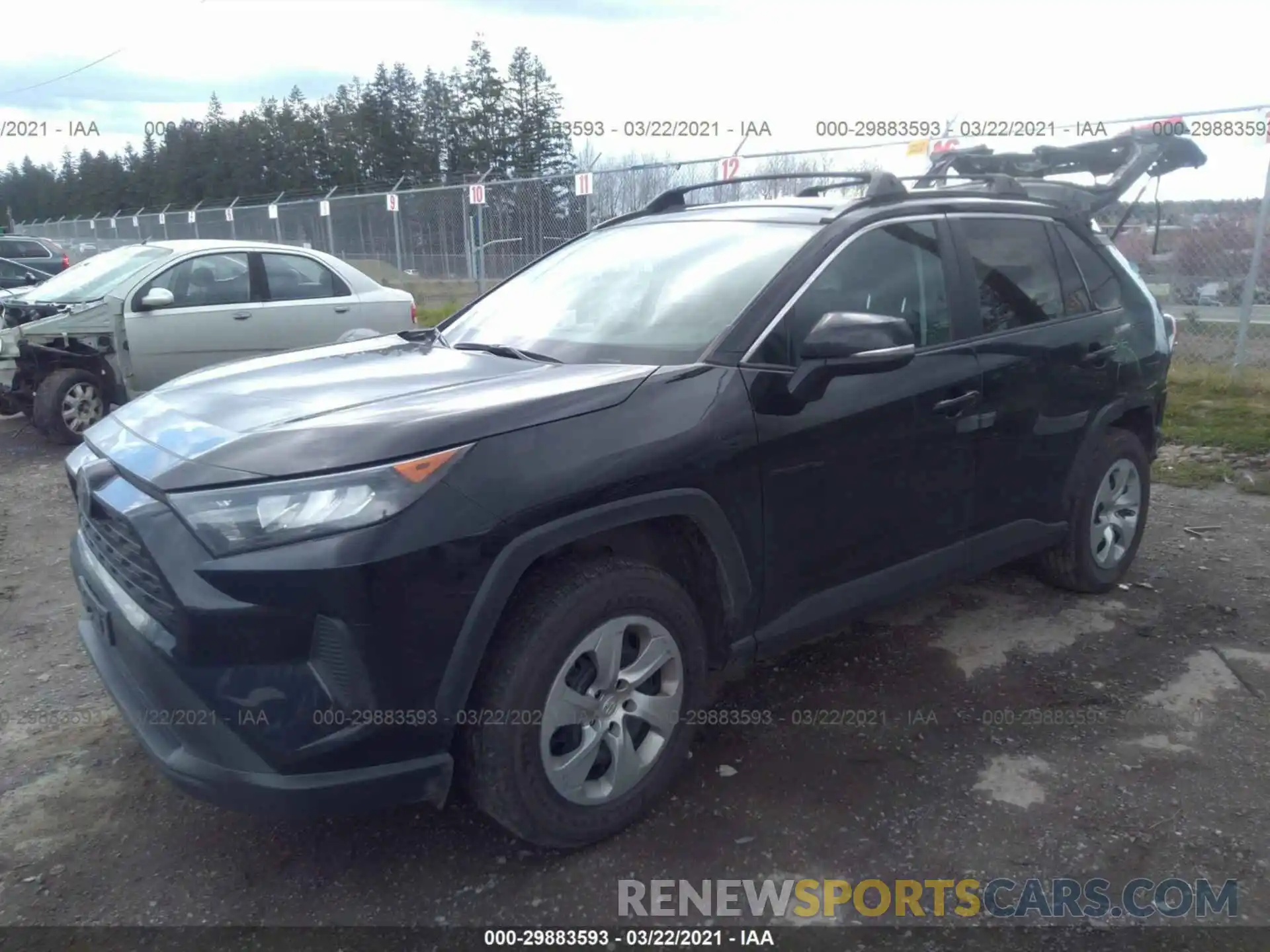 2 Photograph of a damaged car 2T3G1RFV2KC048392 TOYOTA RAV4 2019