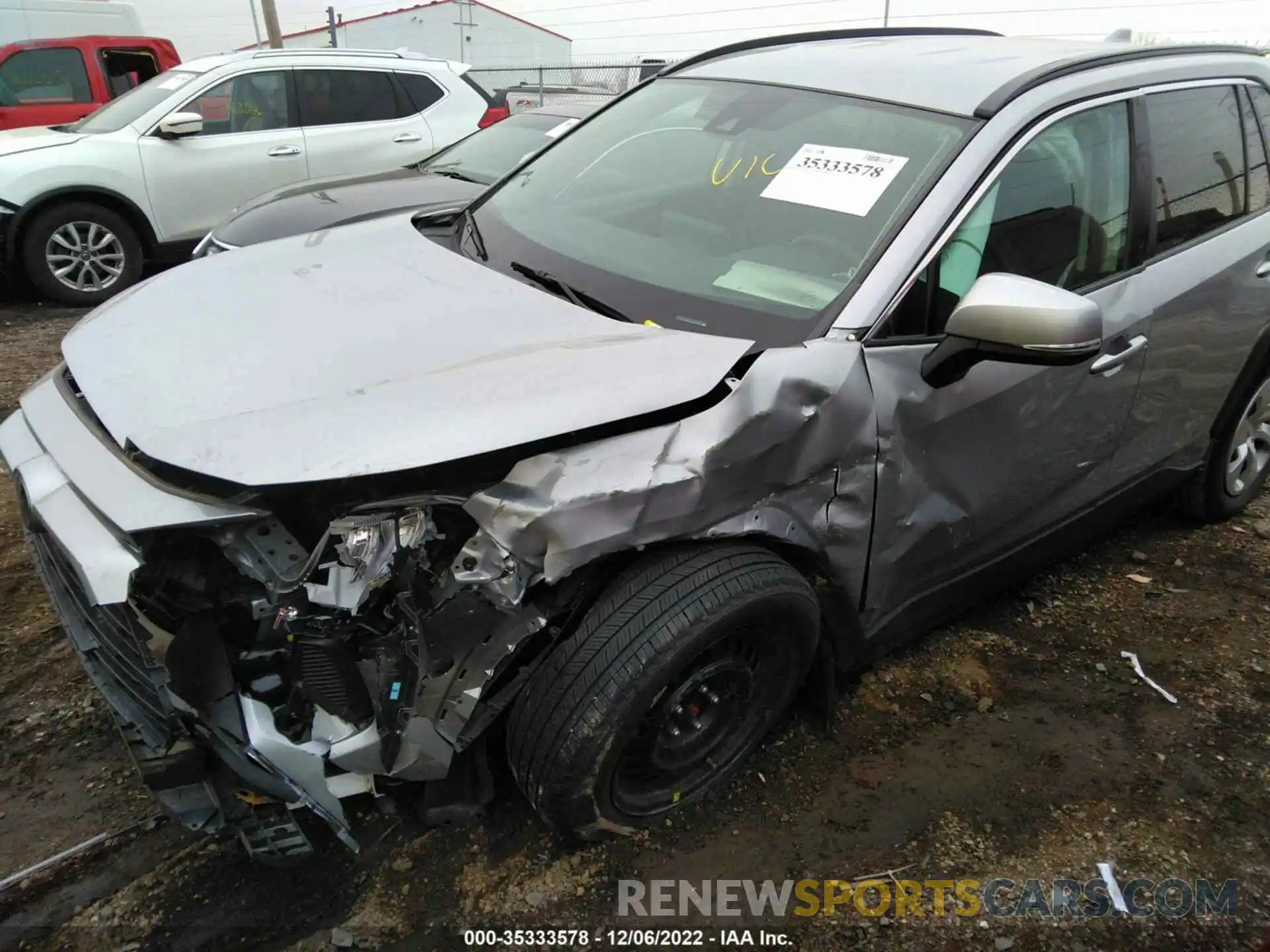 6 Photograph of a damaged car 2T3G1RFV2KW010384 TOYOTA RAV4 2019