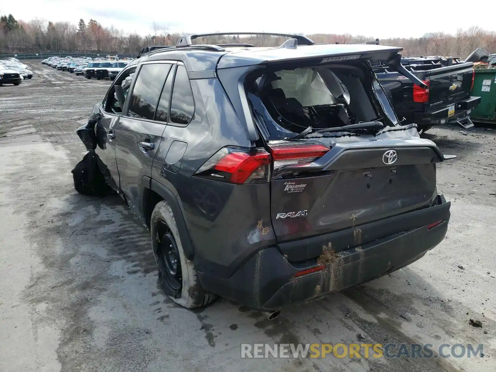 3 Photograph of a damaged car 2T3G1RFV3KC007219 TOYOTA RAV4 2019