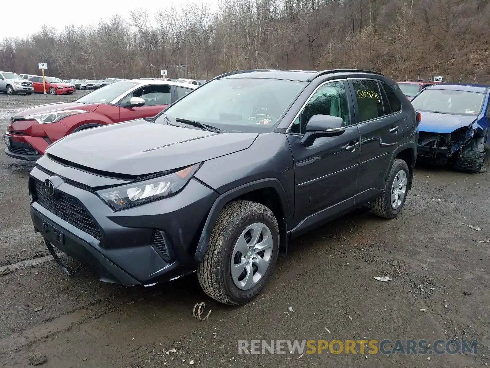 2 Photograph of a damaged car 2T3G1RFV3KC044108 TOYOTA RAV4 2019