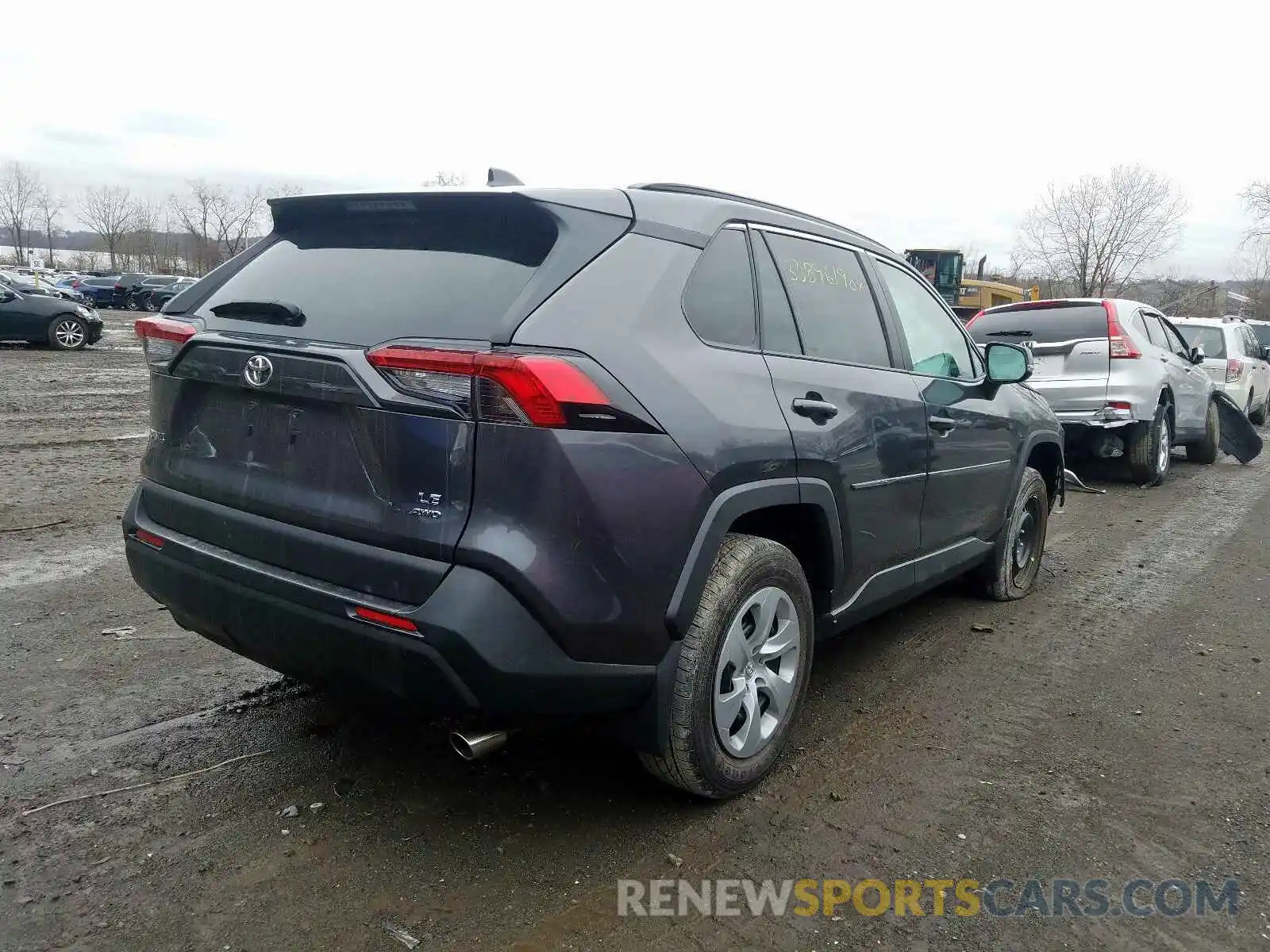 4 Photograph of a damaged car 2T3G1RFV3KC044108 TOYOTA RAV4 2019