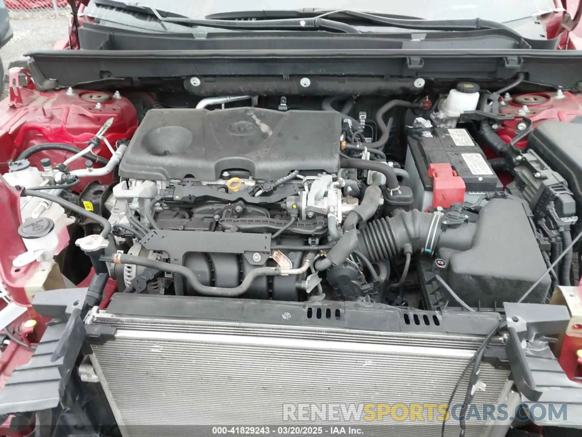 10 Photograph of a damaged car 2T3G1RFV3KC051706 TOYOTA RAV4 2019
