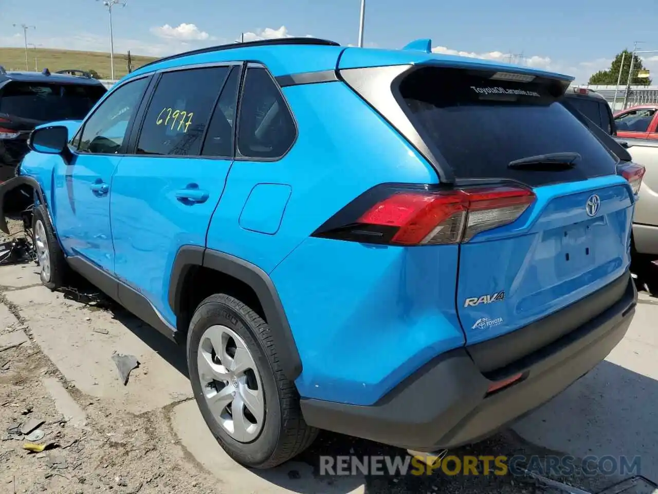 3 Photograph of a damaged car 2T3G1RFV3KW008529 TOYOTA RAV4 2019