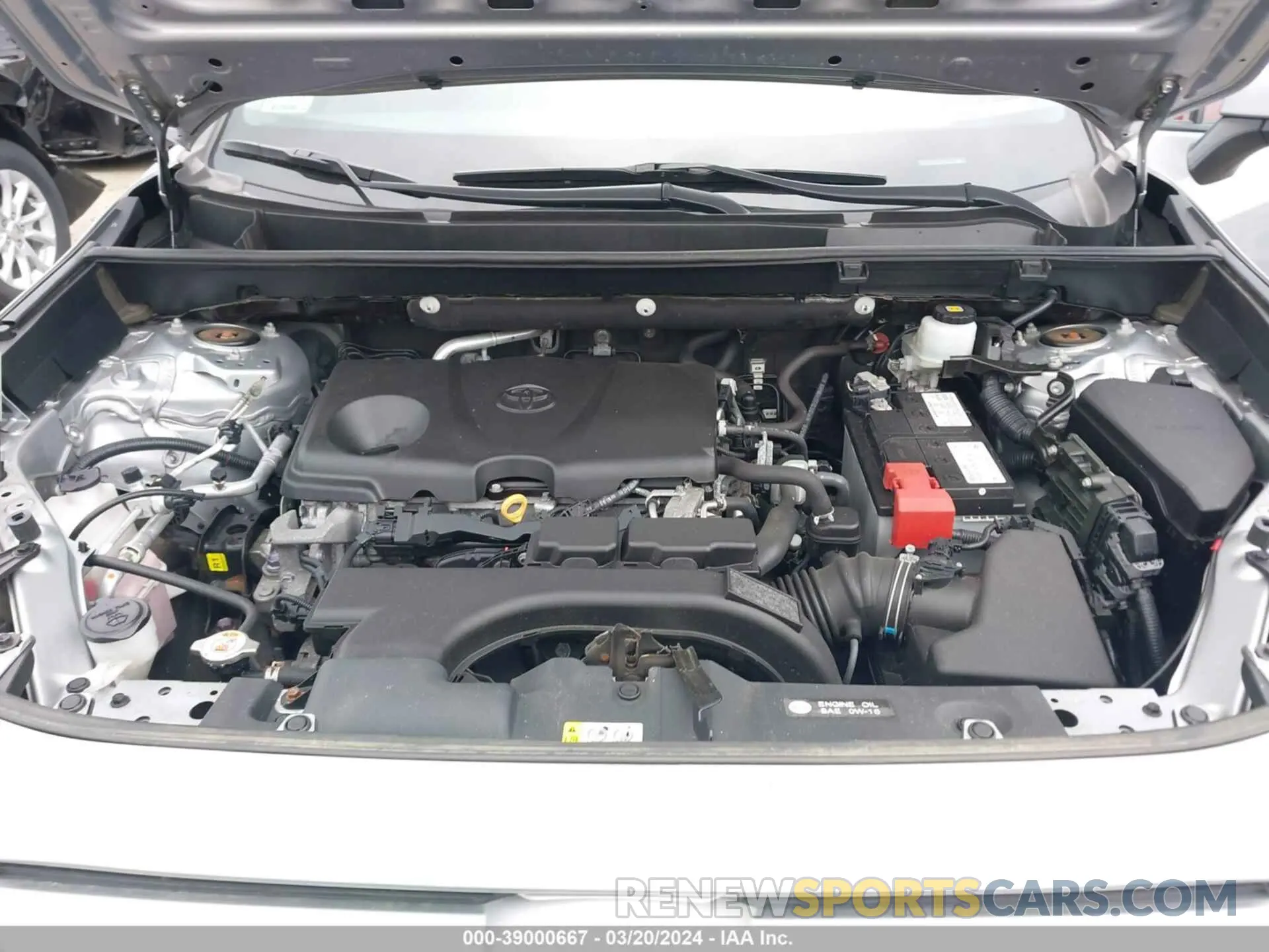 10 Photograph of a damaged car 2T3G1RFV3KW030465 TOYOTA RAV4 2019