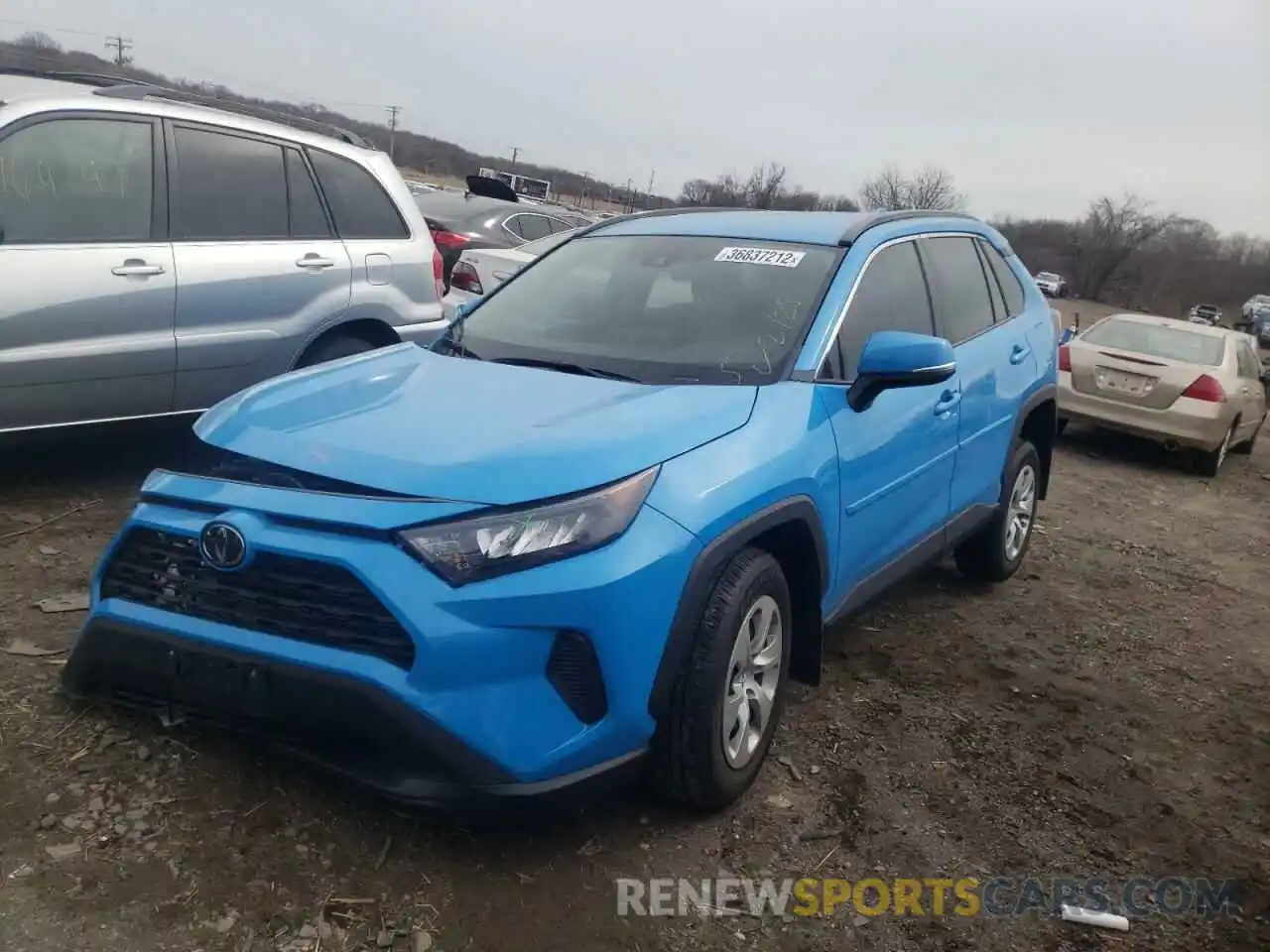 2 Photograph of a damaged car 2T3G1RFV3KW080900 TOYOTA RAV4 2019