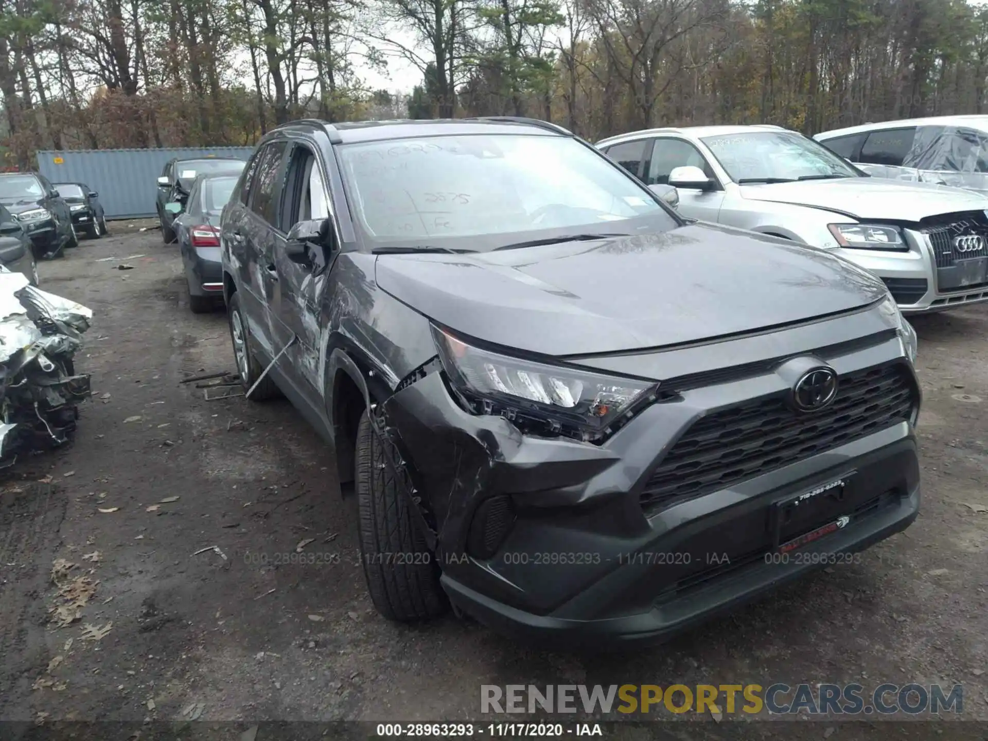 1 Photograph of a damaged car 2T3G1RFV4KC052170 TOYOTA RAV4 2019