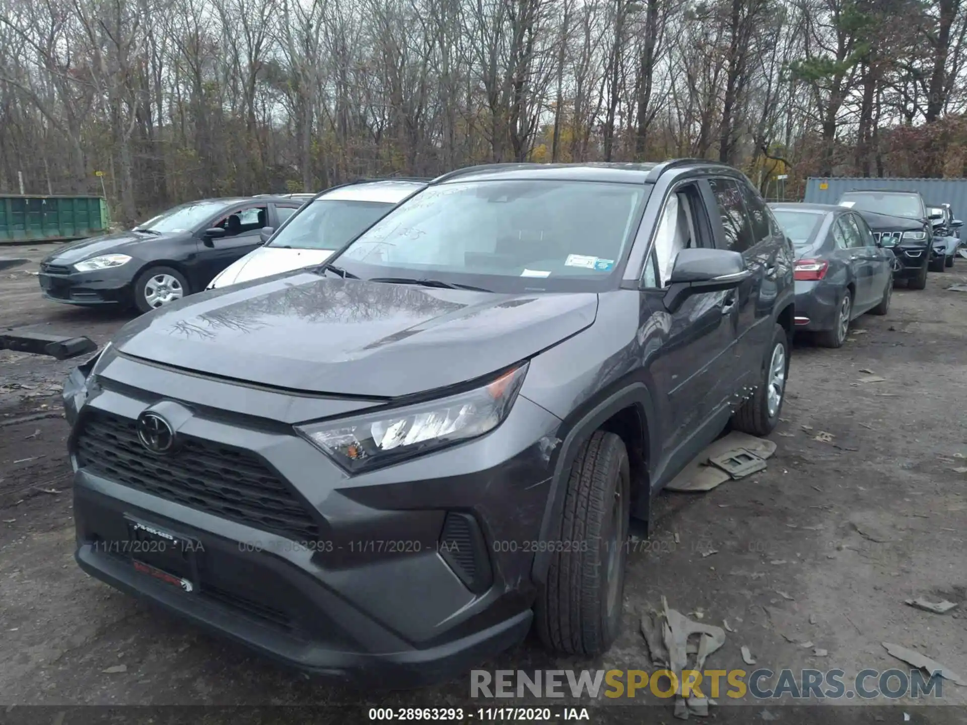 2 Photograph of a damaged car 2T3G1RFV4KC052170 TOYOTA RAV4 2019