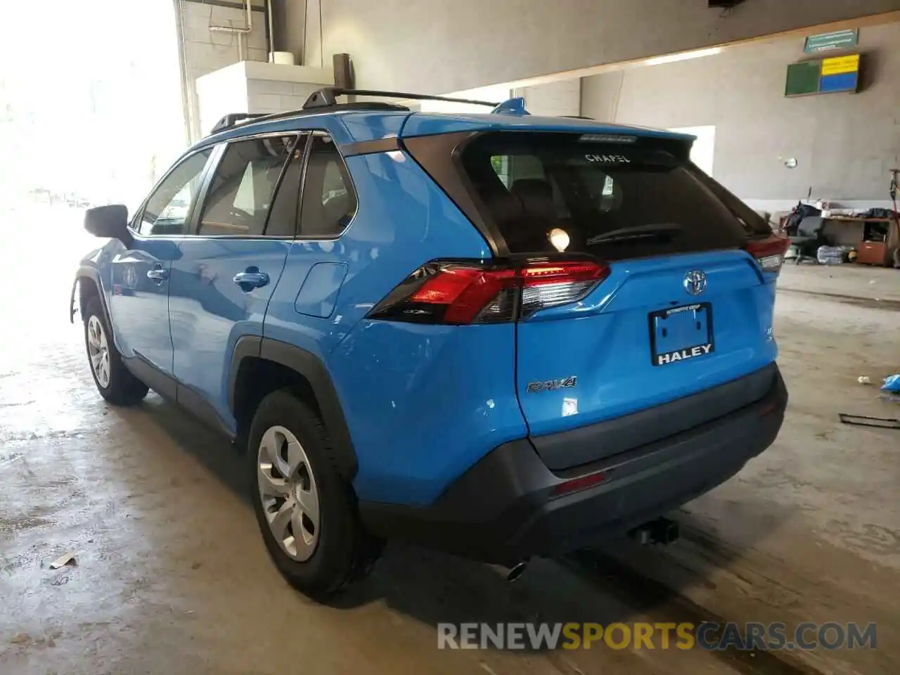 3 Photograph of a damaged car 2T3G1RFV4KW031110 TOYOTA RAV4 2019