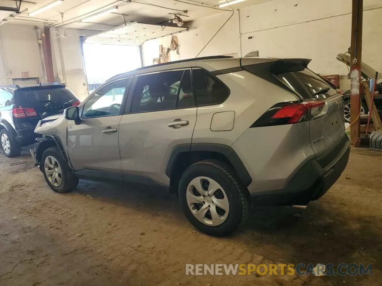 2 Photograph of a damaged car 2T3G1RFV4KW062552 TOYOTA RAV4 2019
