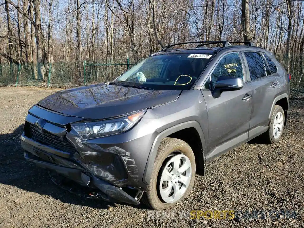 2 Photograph of a damaged car 2T3G1RFV4KW065788 TOYOTA RAV4 2019