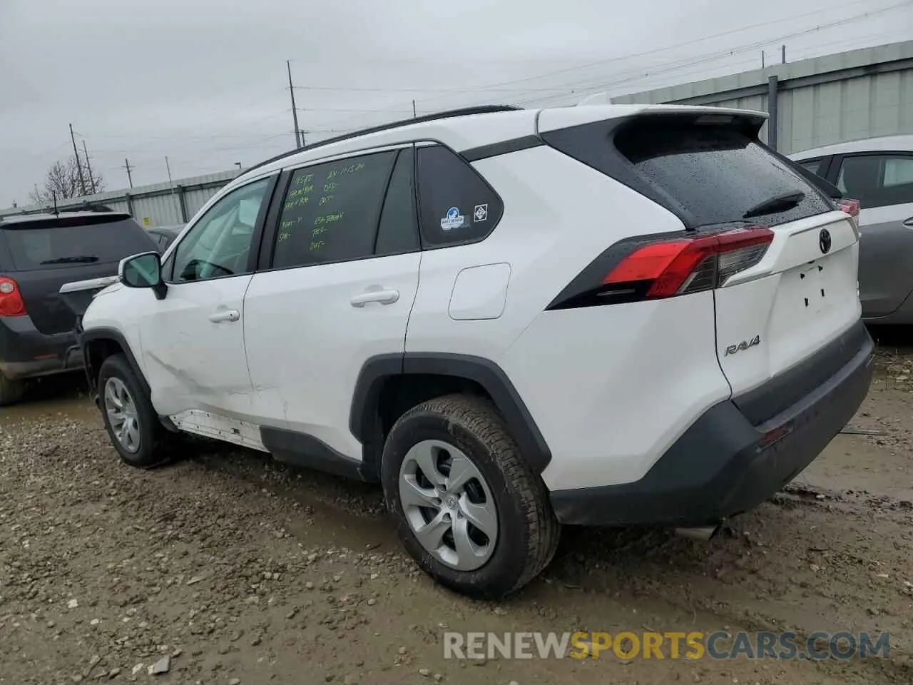 2 Photograph of a damaged car 2T3G1RFV5KC010879 TOYOTA RAV4 2019