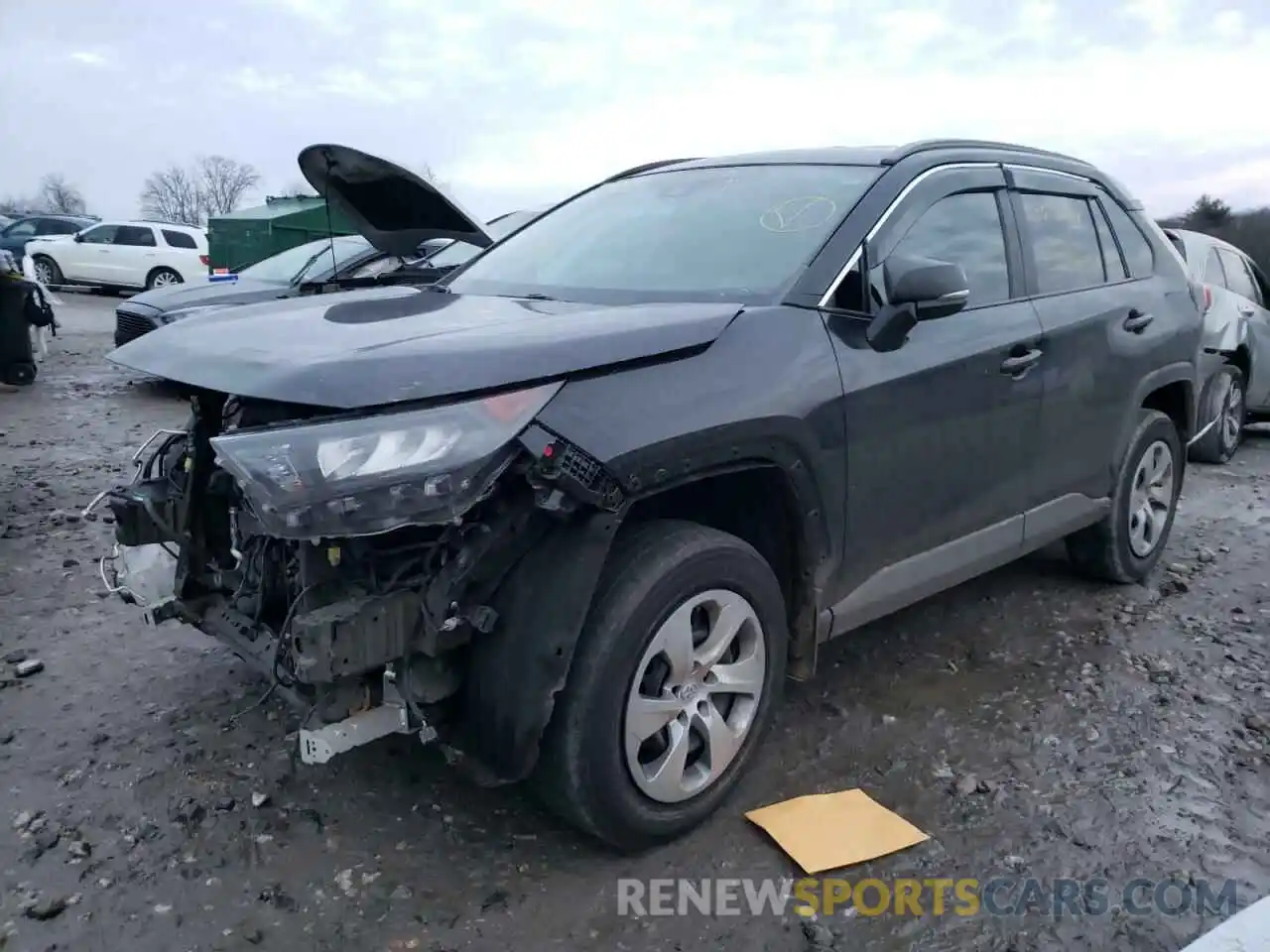 2 Photograph of a damaged car 2T3G1RFV5KC041436 TOYOTA RAV4 2019