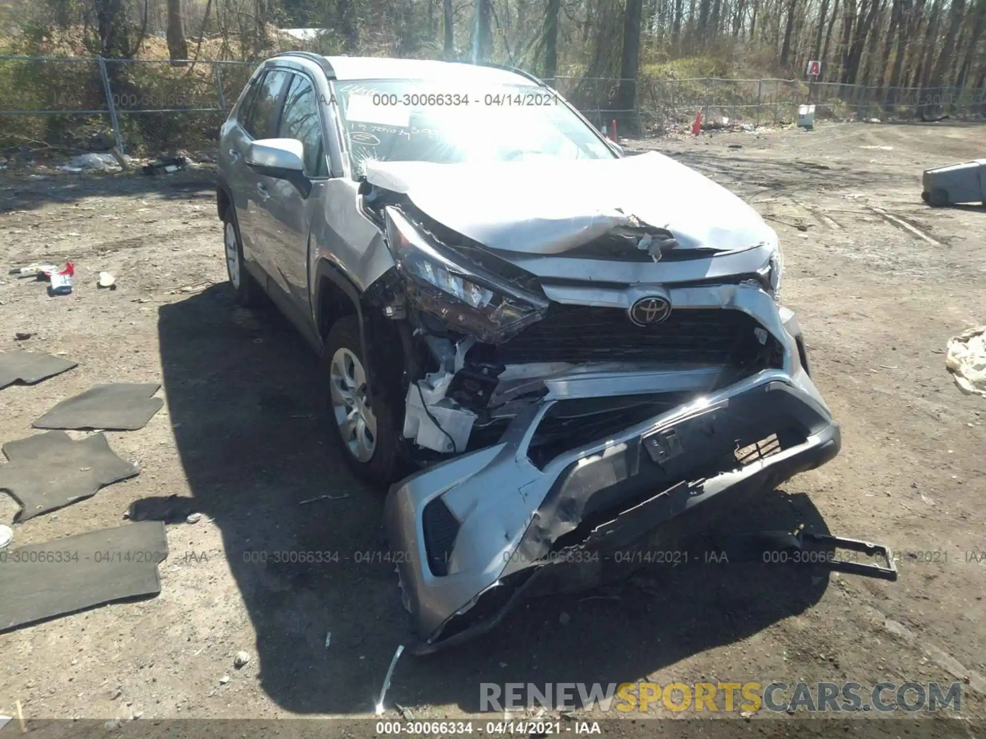 6 Photograph of a damaged car 2T3G1RFV5KC048726 TOYOTA RAV4 2019