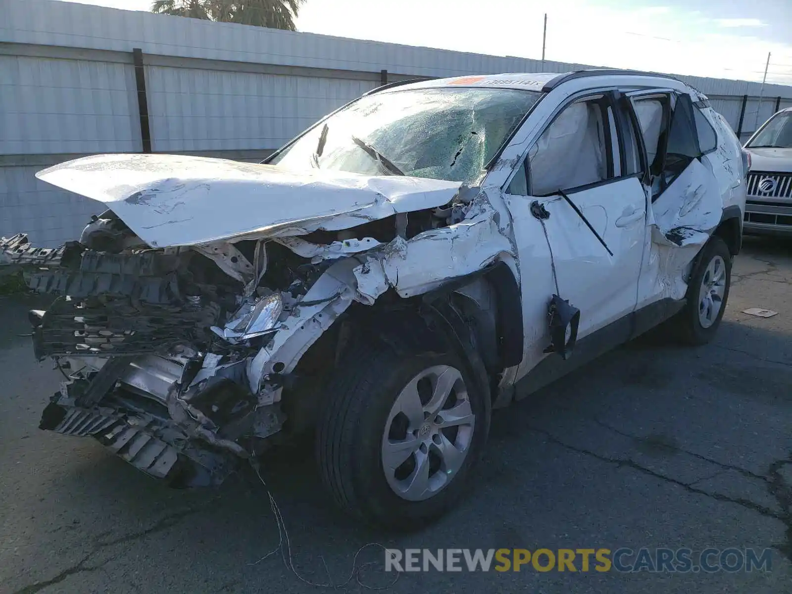 2 Photograph of a damaged car 2T3G1RFV5KW011920 TOYOTA RAV4 2019