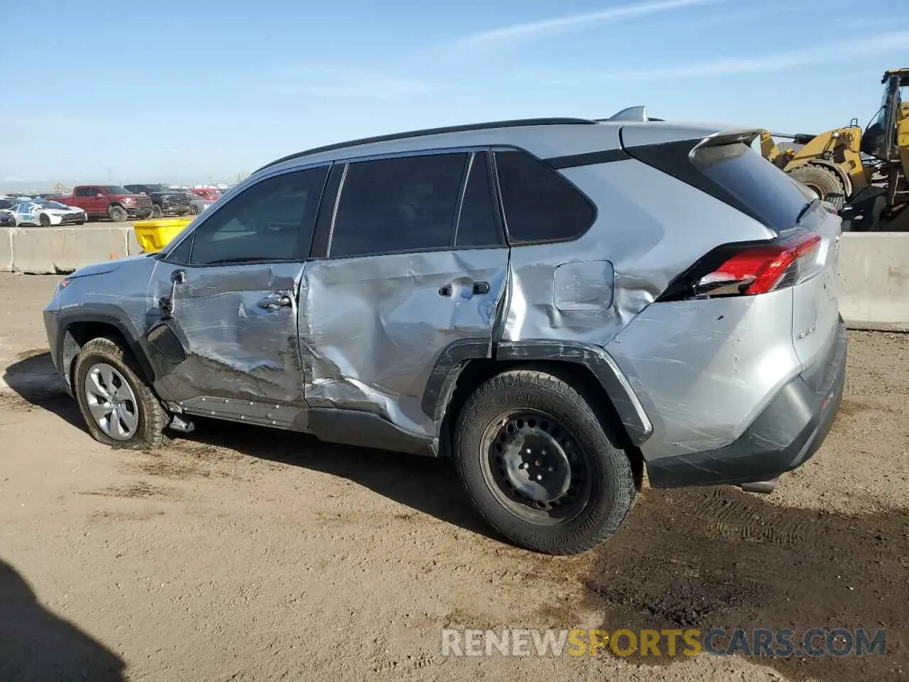 2 Photograph of a damaged car 2T3G1RFV5KW045226 TOYOTA RAV4 2019