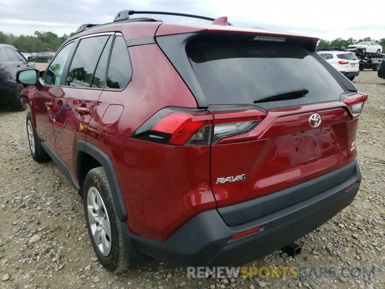 3 Photograph of a damaged car 2T3G1RFV6KC025133 TOYOTA RAV4 2019