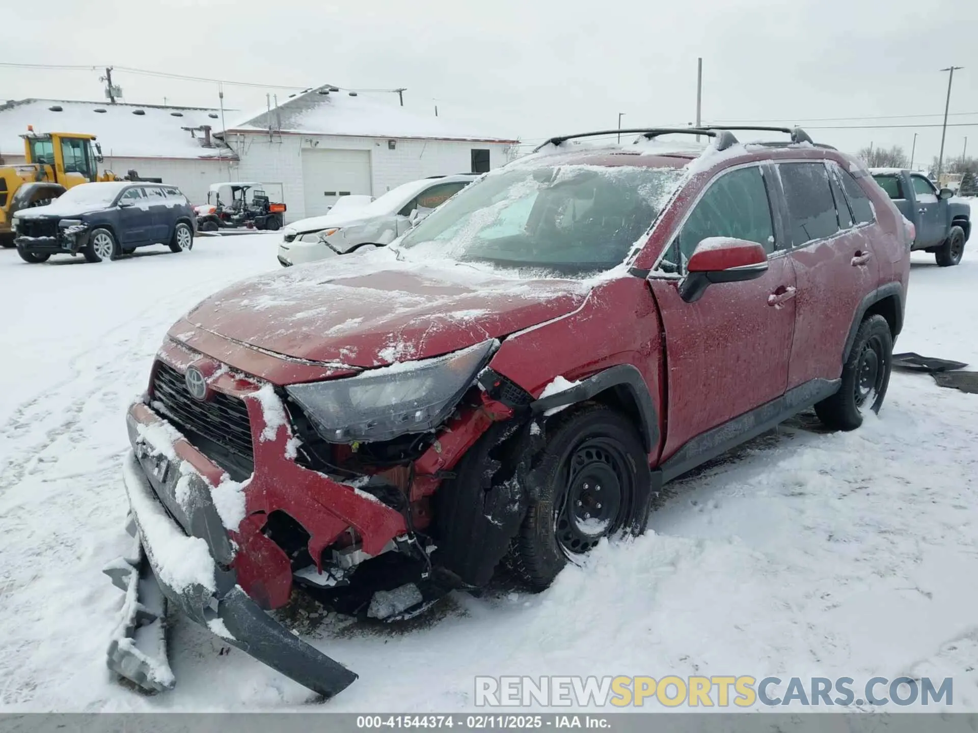 2 Photograph of a damaged car 2T3G1RFV6KC031823 TOYOTA RAV4 2019