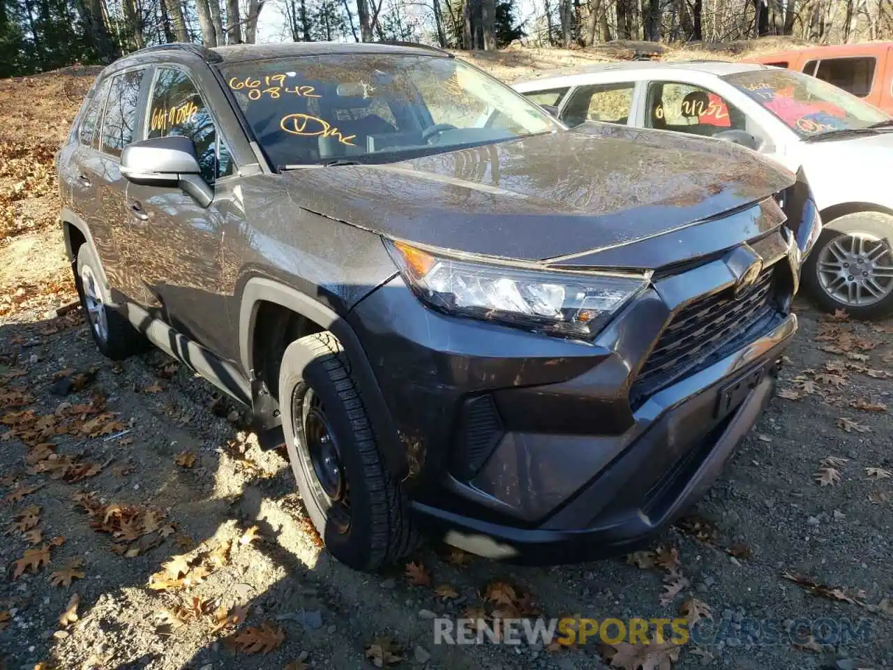 1 Photograph of a damaged car 2T3G1RFV6KC056057 TOYOTA RAV4 2019