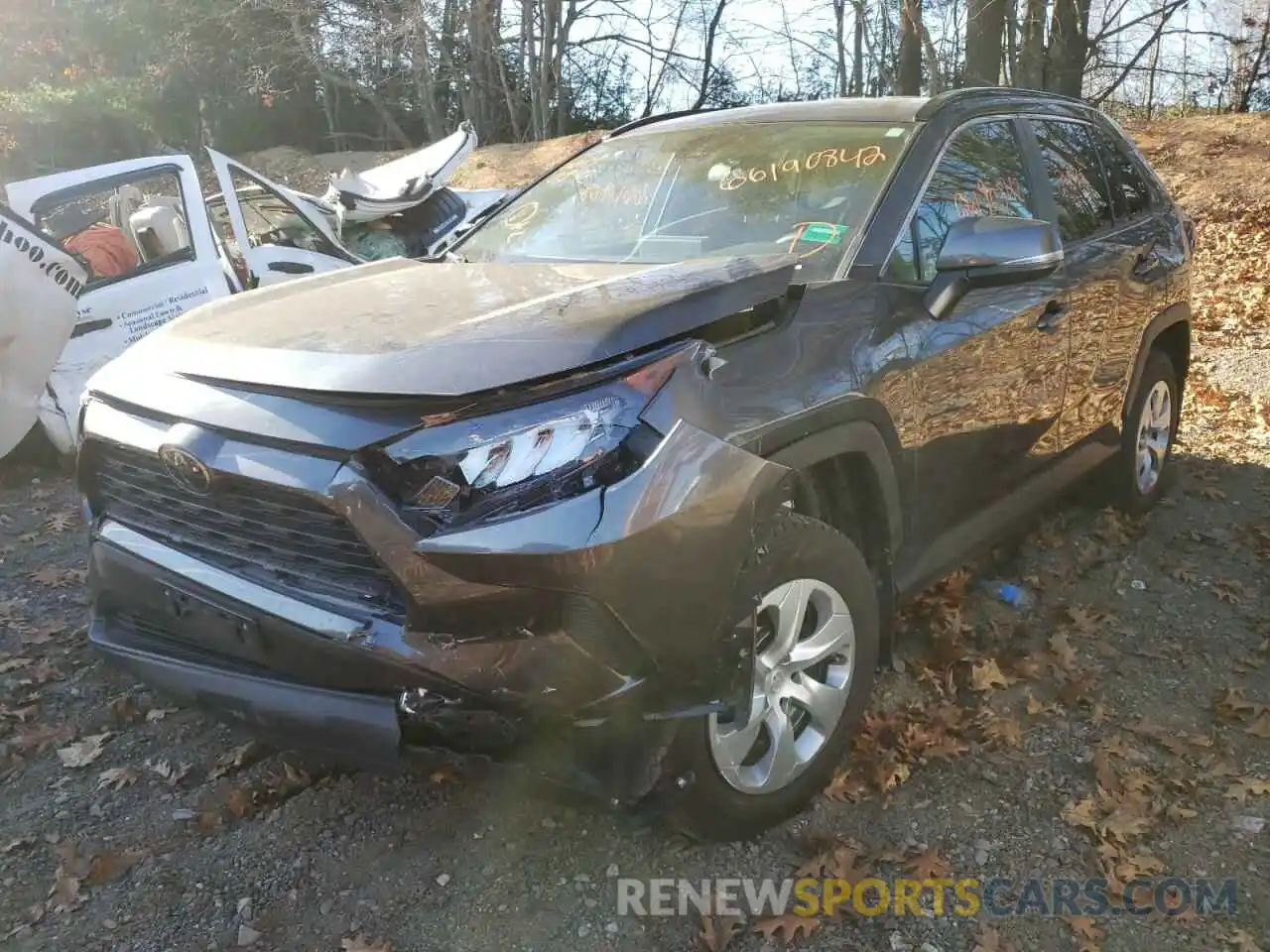 2 Photograph of a damaged car 2T3G1RFV6KC056057 TOYOTA RAV4 2019