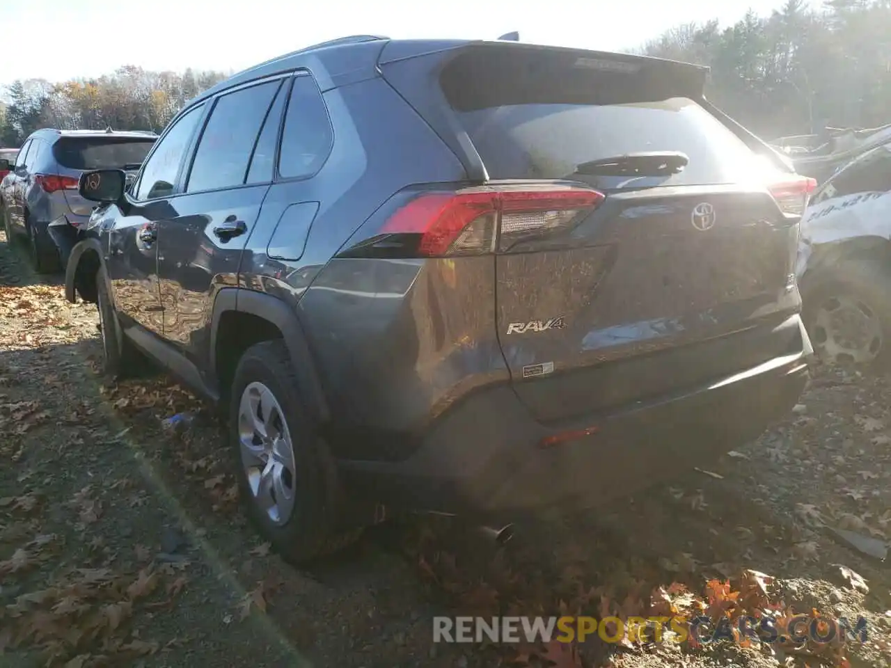 3 Photograph of a damaged car 2T3G1RFV6KC056057 TOYOTA RAV4 2019