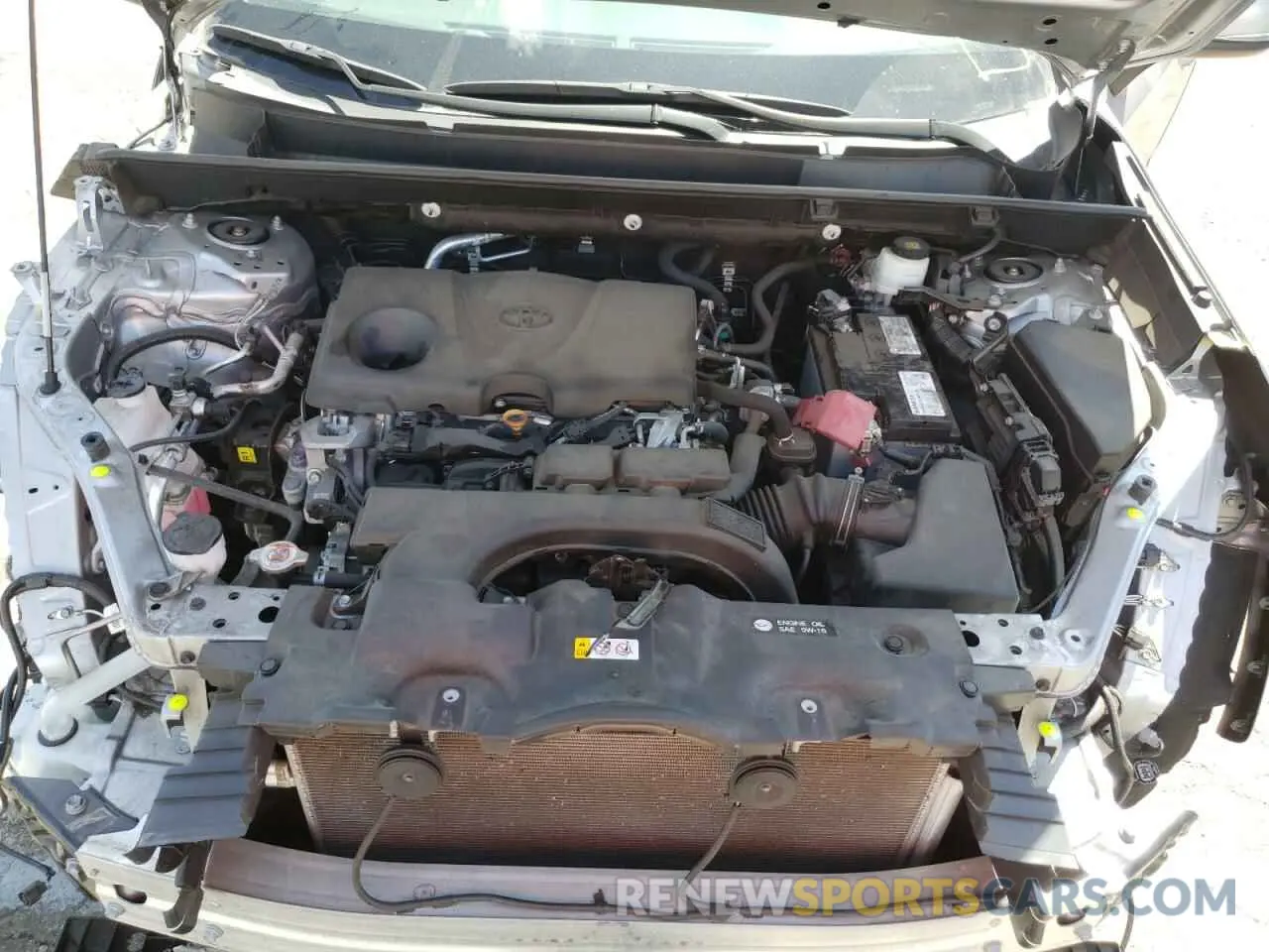7 Photograph of a damaged car 2T3G1RFV6KW026541 TOYOTA RAV4 2019