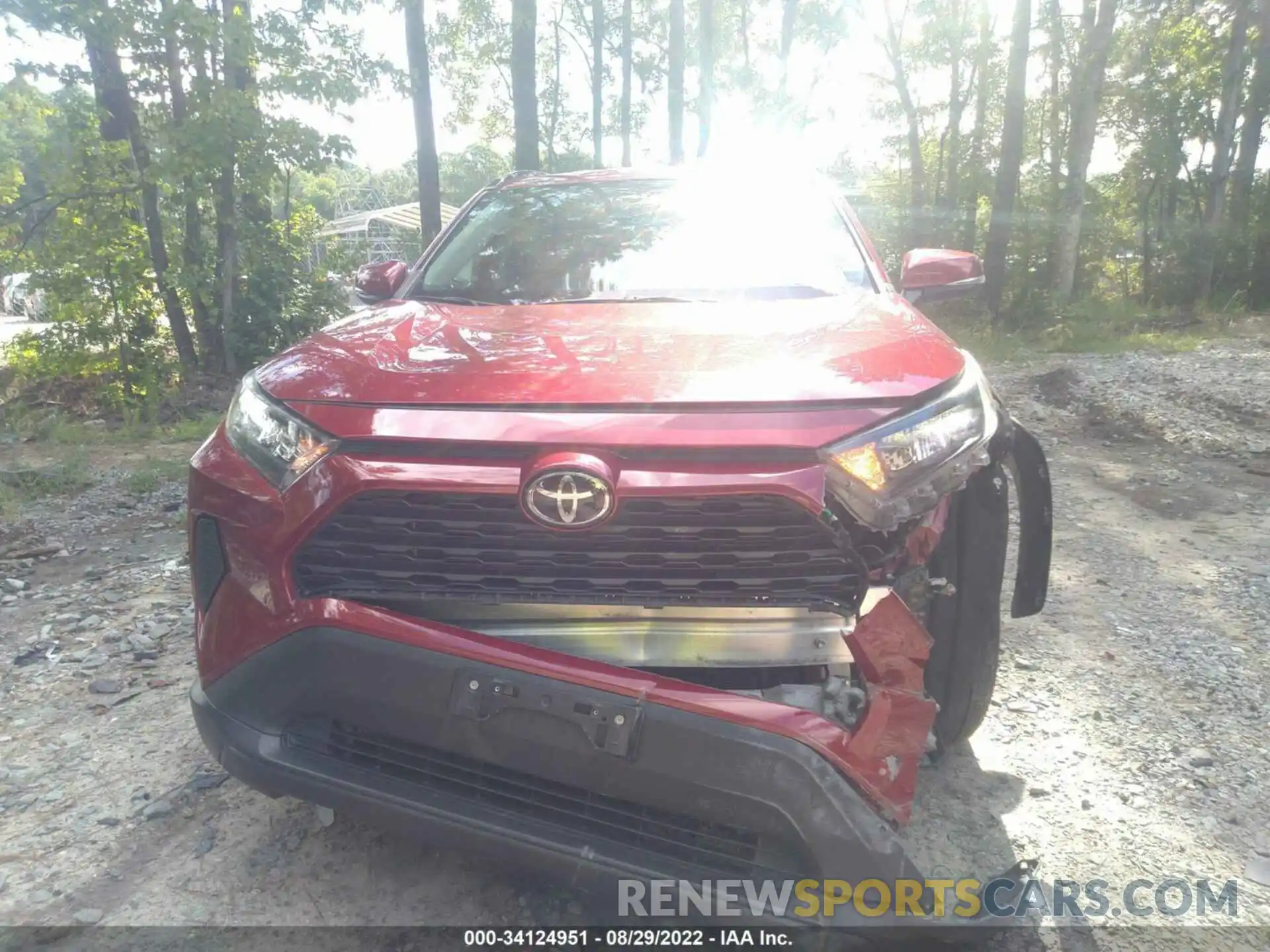 6 Photograph of a damaged car 2T3G1RFV7KC007059 TOYOTA RAV4 2019