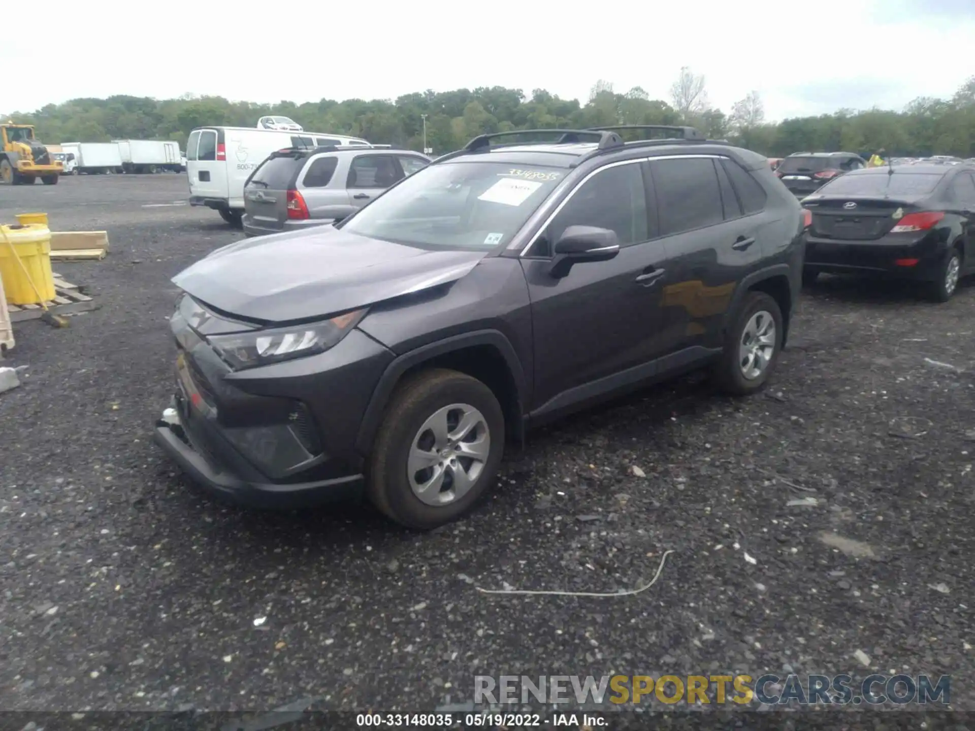 2 Photograph of a damaged car 2T3G1RFV7KC012049 TOYOTA RAV4 2019