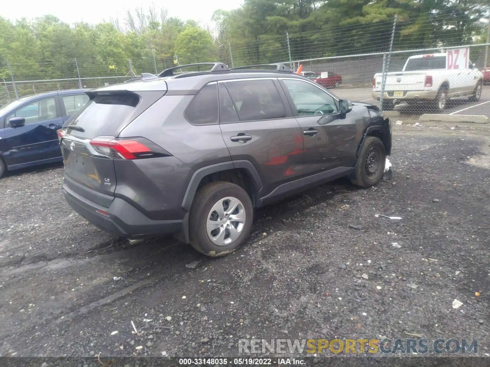 4 Photograph of a damaged car 2T3G1RFV7KC012049 TOYOTA RAV4 2019