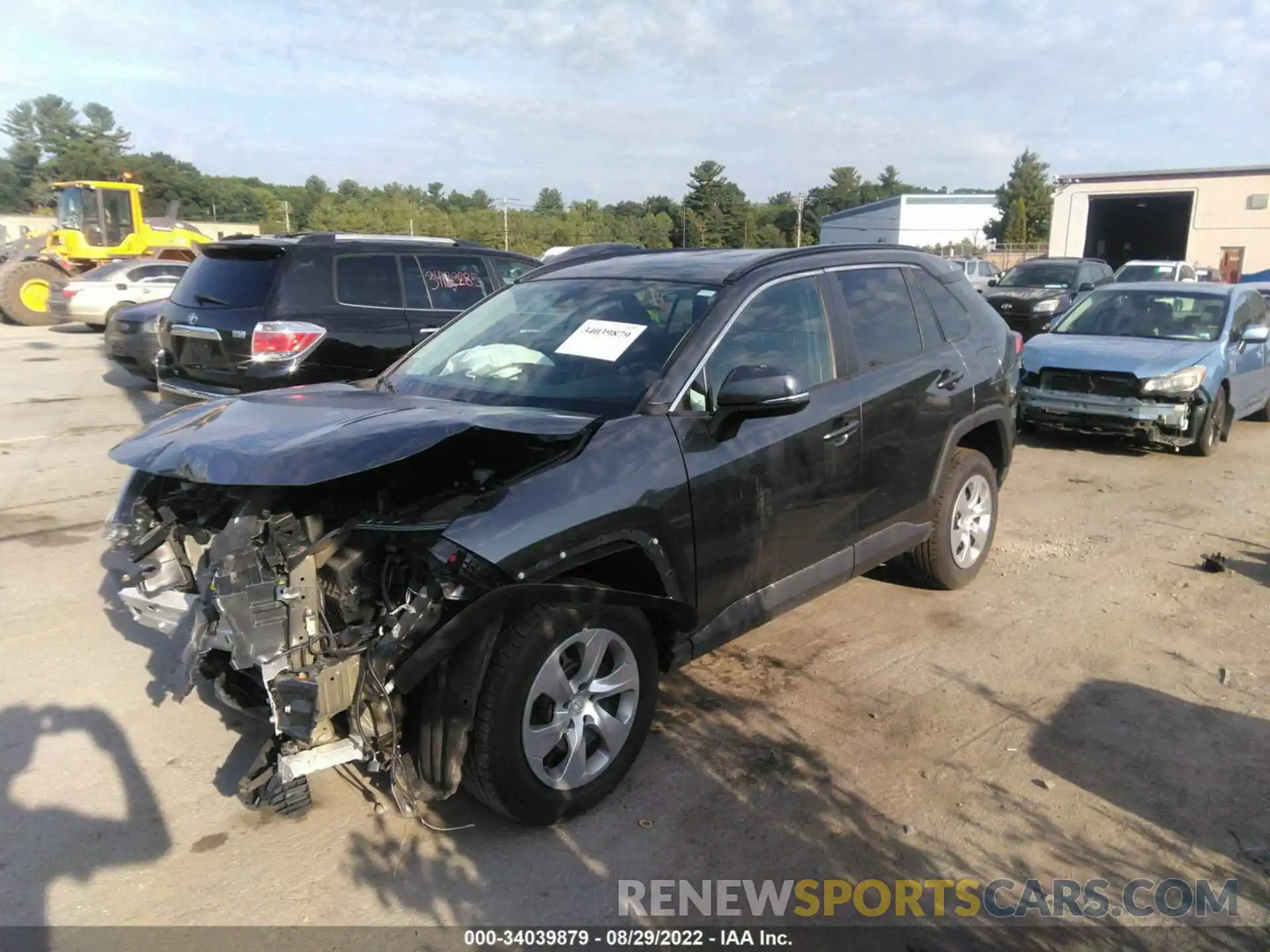 2 Photograph of a damaged car 2T3G1RFV7KC032026 TOYOTA RAV4 2019