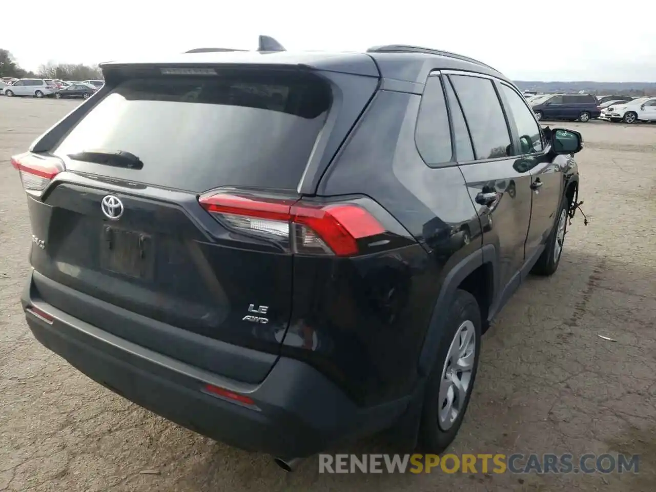 4 Photograph of a damaged car 2T3G1RFV7KC047707 TOYOTA RAV4 2019