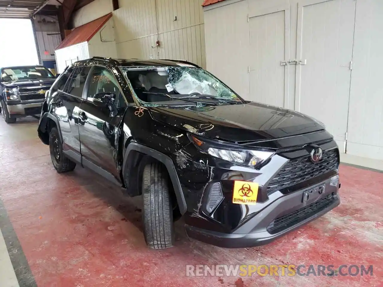 1 Photograph of a damaged car 2T3G1RFV7KW065803 TOYOTA RAV4 2019