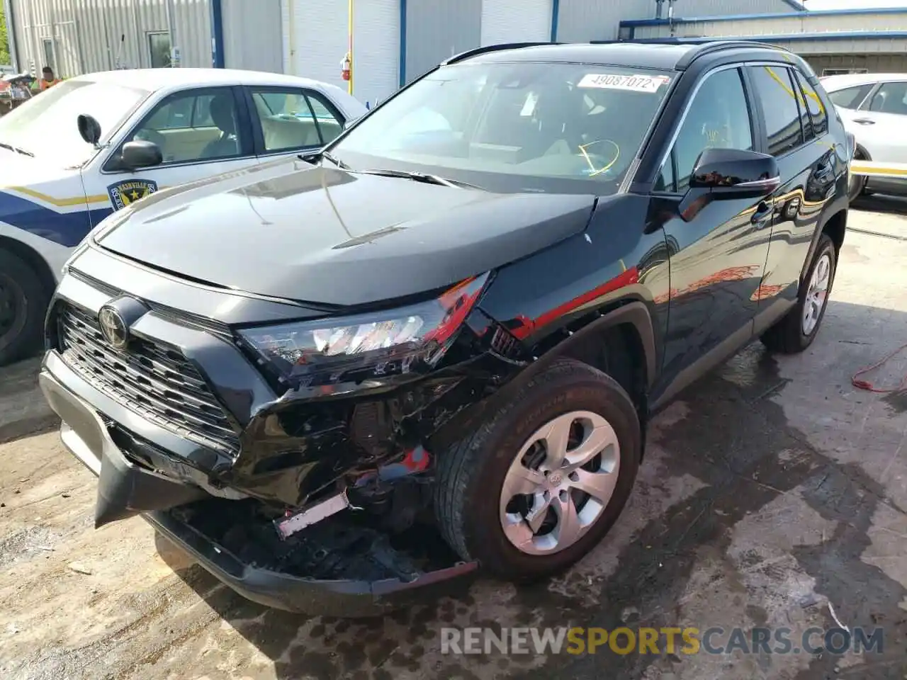 2 Photograph of a damaged car 2T3G1RFV7KW073609 TOYOTA RAV4 2019