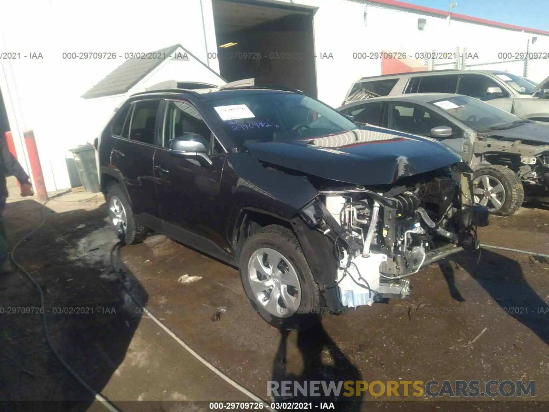 1 Photograph of a damaged car 2T3G1RFV8KC025201 TOYOTA RAV4 2019