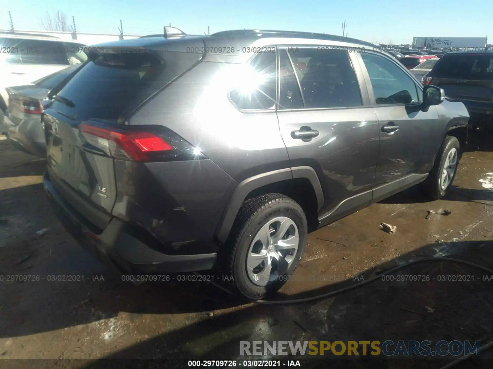 4 Photograph of a damaged car 2T3G1RFV8KC025201 TOYOTA RAV4 2019