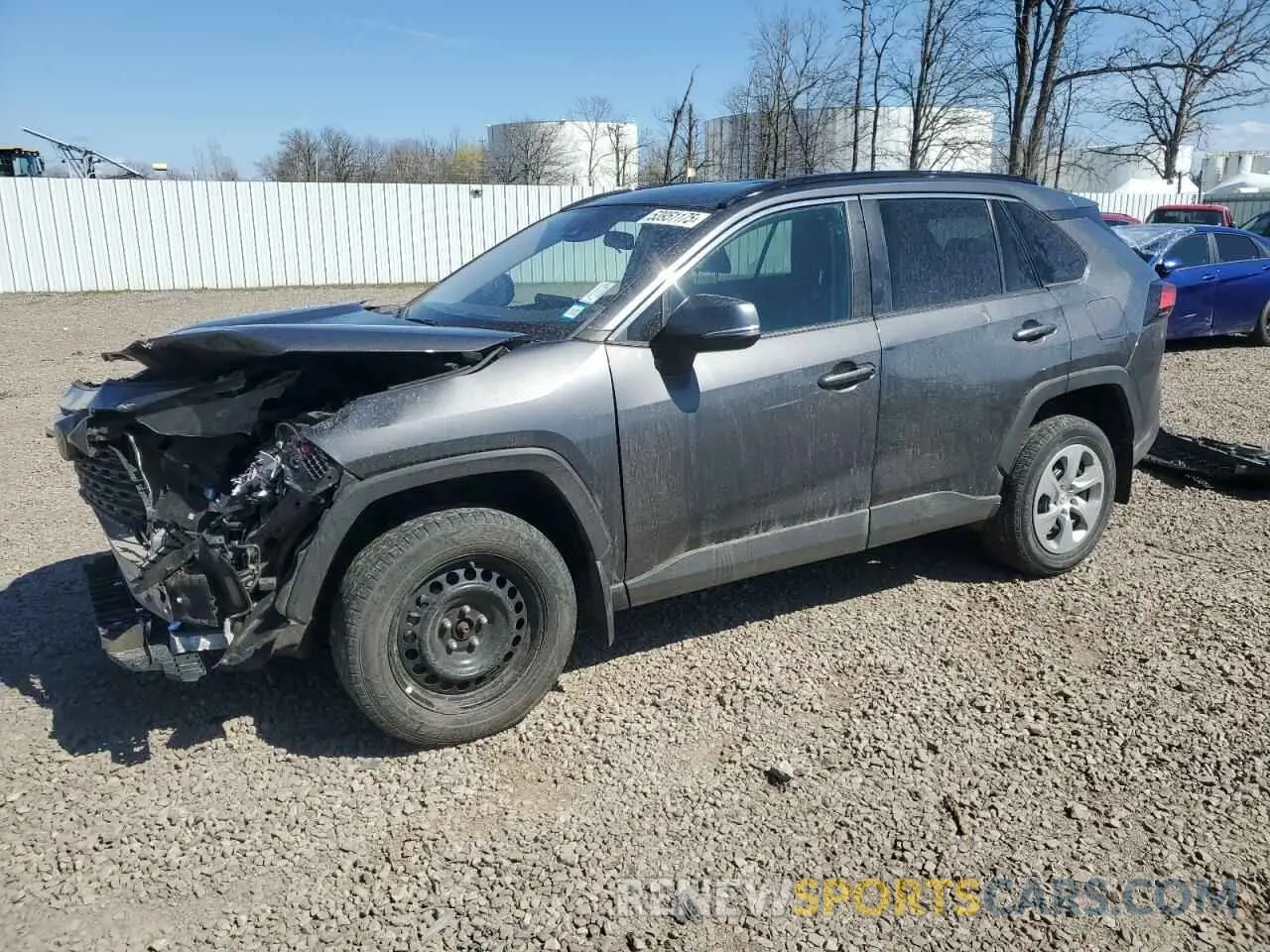 1 Photograph of a damaged car 2T3G1RFV8KW011359 TOYOTA RAV4 2019