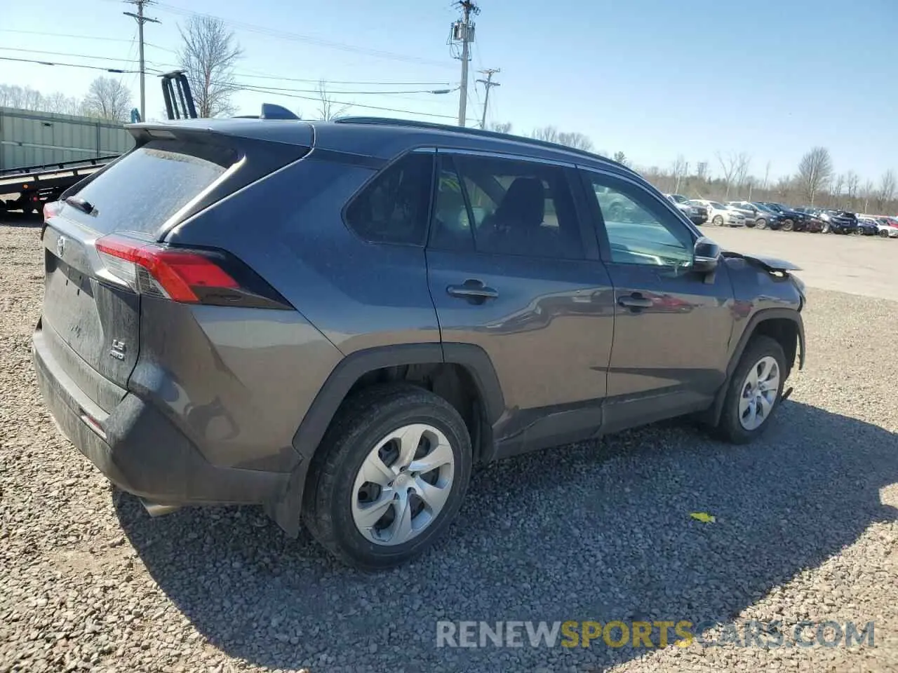 3 Photograph of a damaged car 2T3G1RFV8KW011359 TOYOTA RAV4 2019