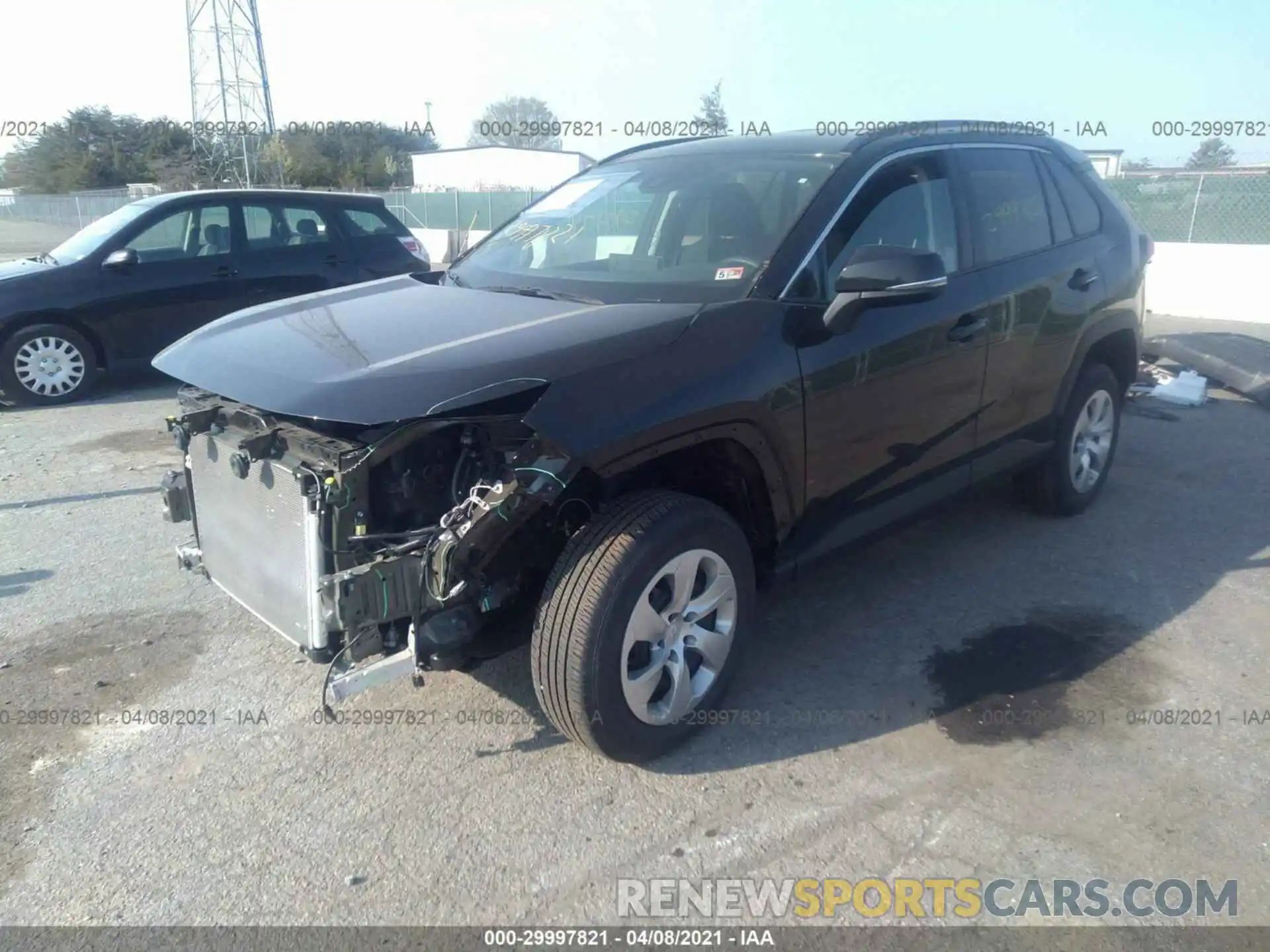 2 Photograph of a damaged car 2T3G1RFV8KW038917 TOYOTA RAV4 2019